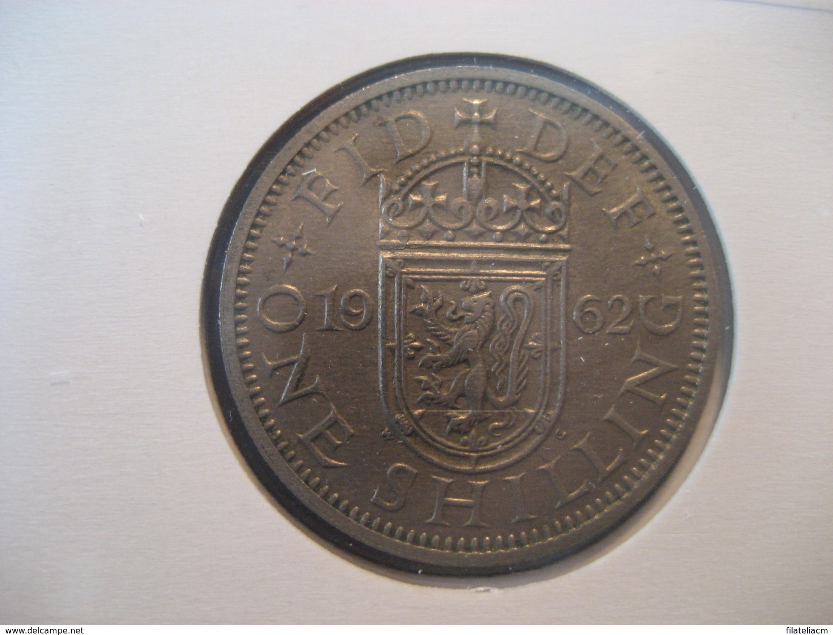 One Shilling 1962 ENGLAND Great Britain QE II Coin - Autres & Non Classés