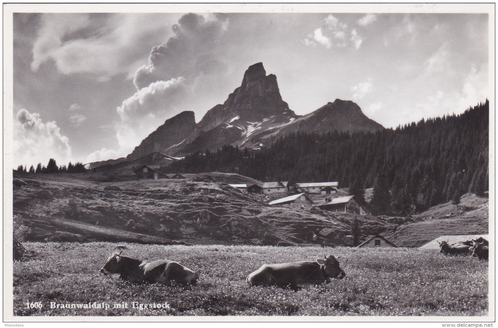 Braunwaldalp Mit Eggstock (1606) * 23. 8. 1940 - Braunwald