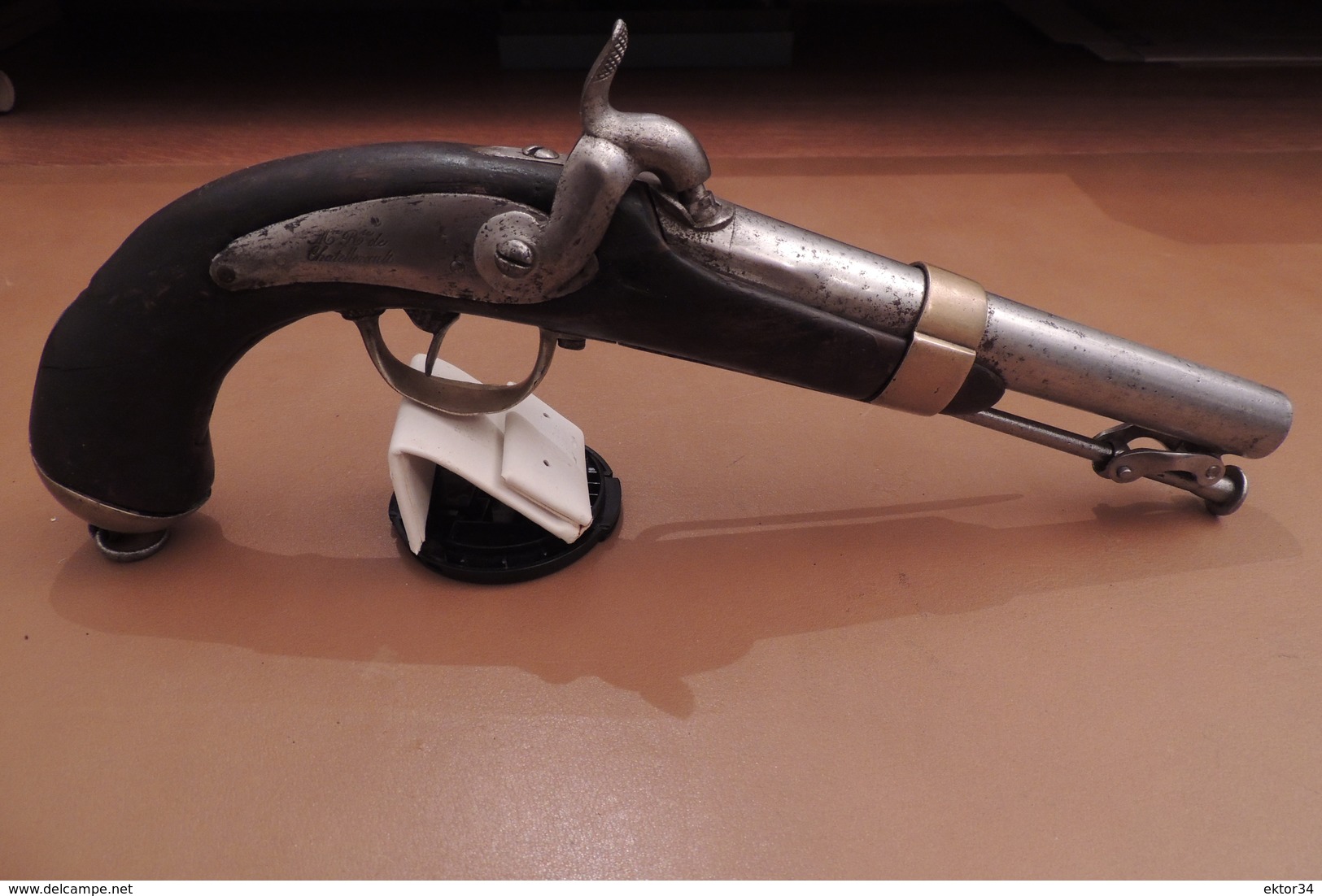 PISTOLET de MARINE Mle 1837 1er type, Manufacture Royale de CHATELLERAULT