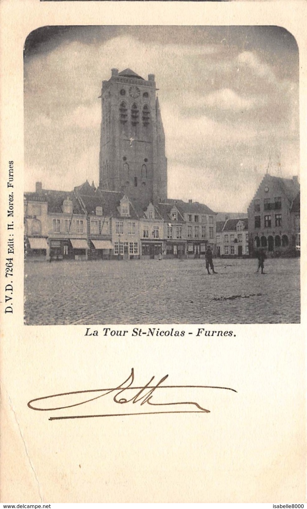 La Tour De St-Nicolas Furnes   Veurne Toren Van De Kerk En Markt      I 2459 - Veurne