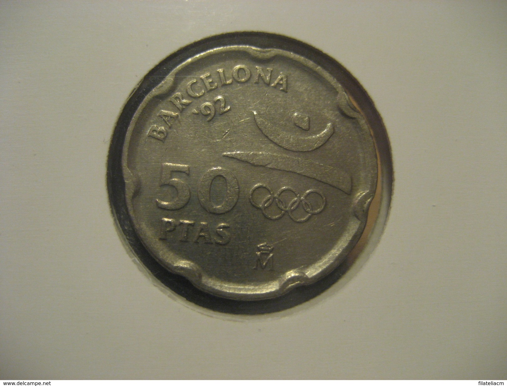 50 Pesetas 1992 Barcelona Olympic Games Olympics SPAIN Juan Carlos I Coin - 50 Pesetas