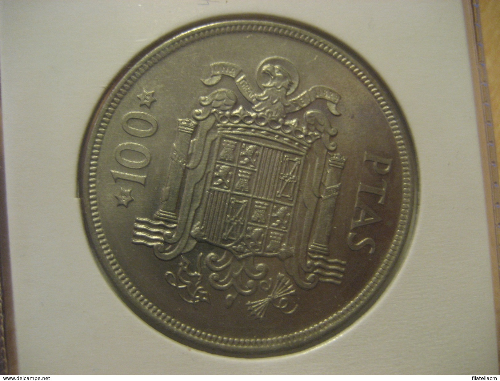 100 Pesetas 1975 (76) SPAIN Juan Carlos I Good Condition Coin - 100 Peseta