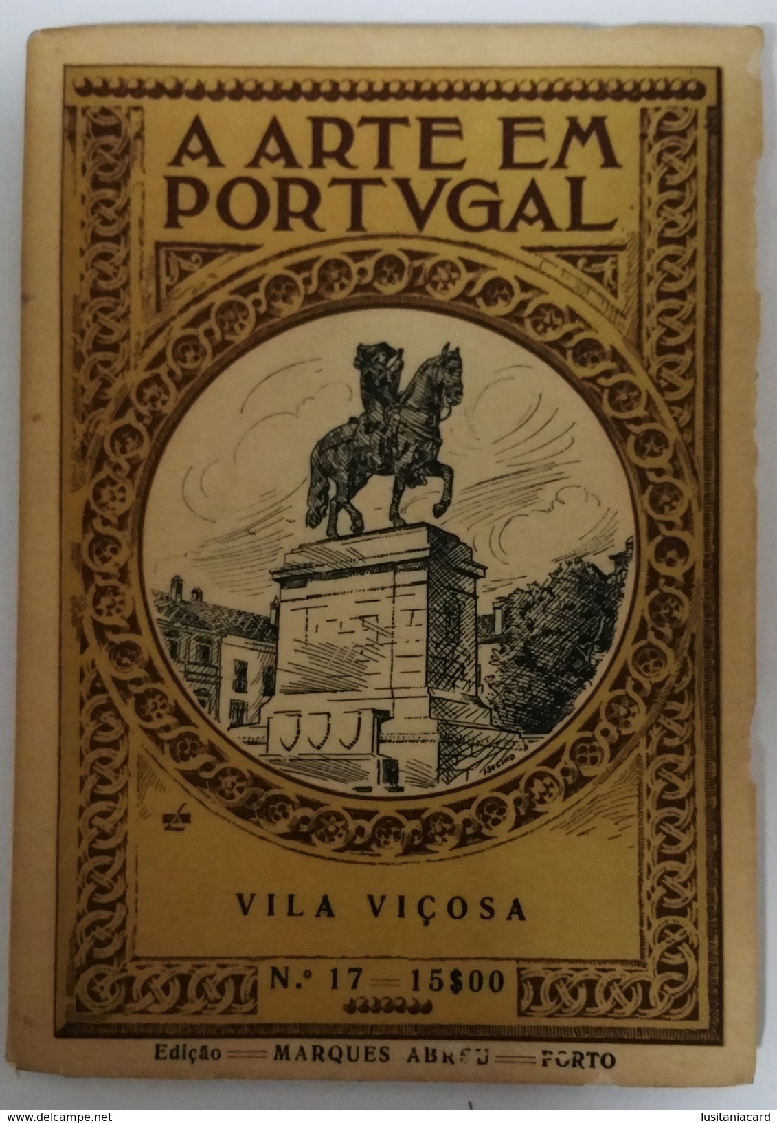 VILA VIÇOSA - MONOGRAFIAS - « A Arte Em Portugal»( Autor :Luis Cardim - 1953) - Alte Bücher