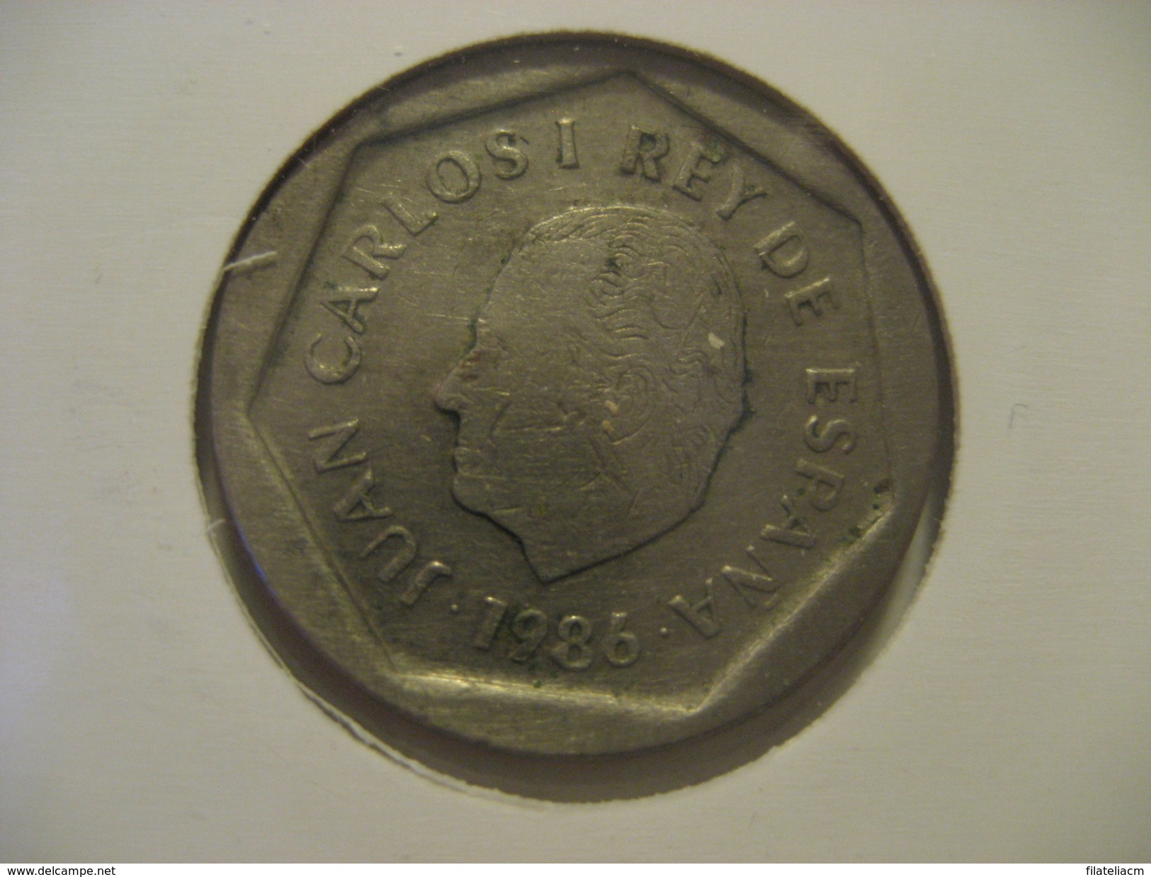 200 Pesetas 1986 SPAIN Juan Carlos I Coin - 200 Peseta