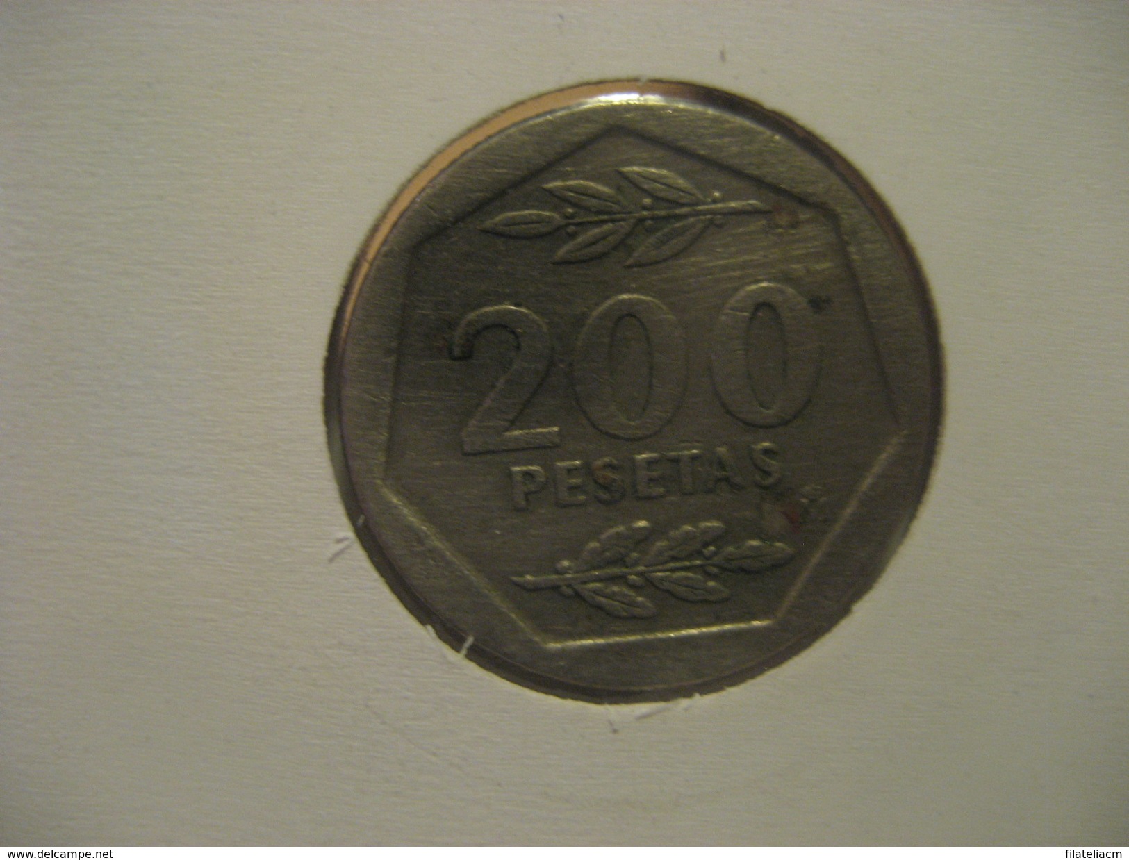200 Pesetas 1986 SPAIN Juan Carlos I Coin - 200 Peseta