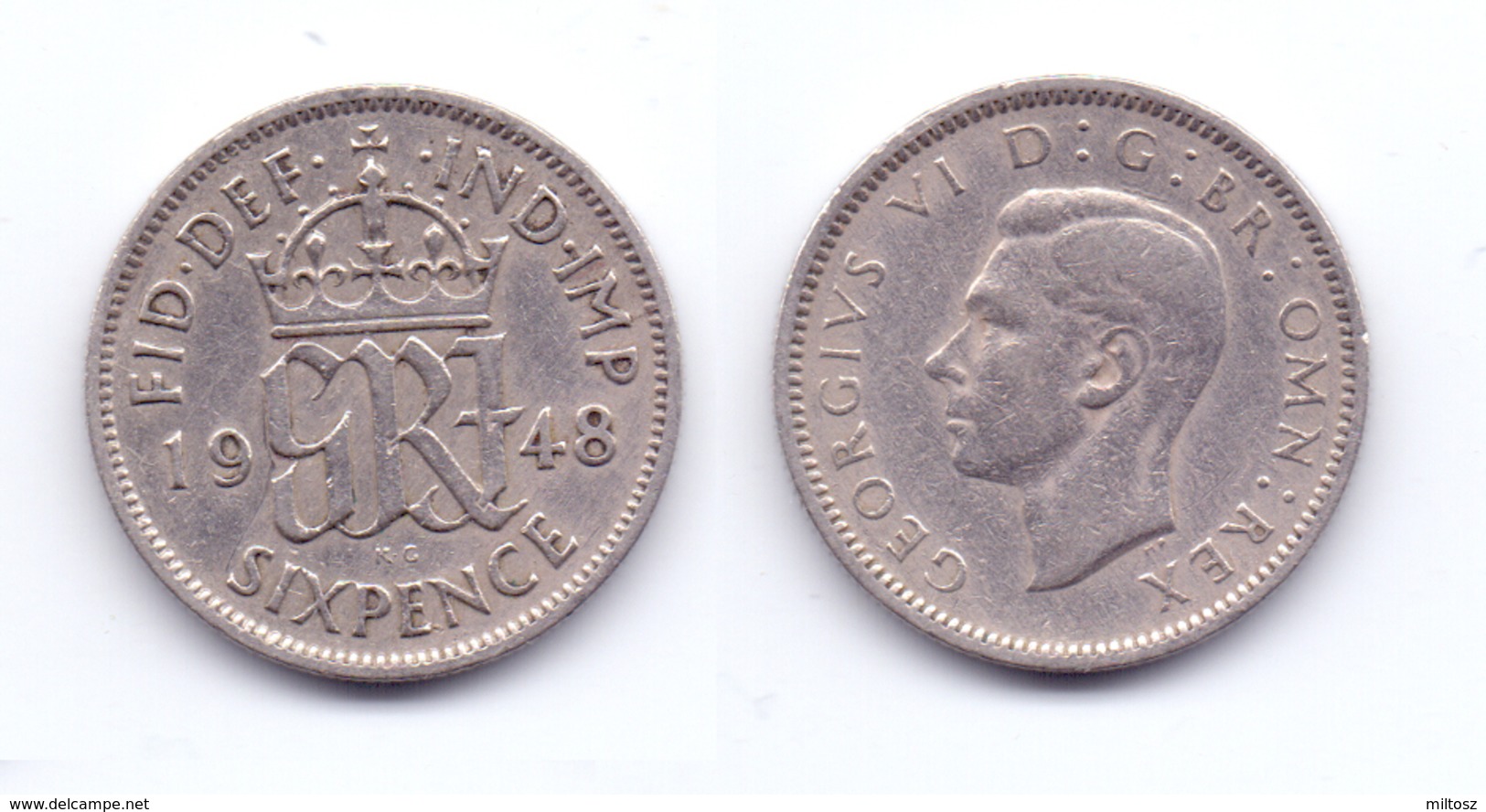 Great Britain 6 Pence 1948 - H. 6 Pence