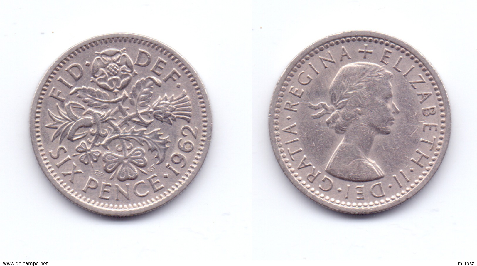 Great Britain 6 Pence 1962 - H. 6 Pence