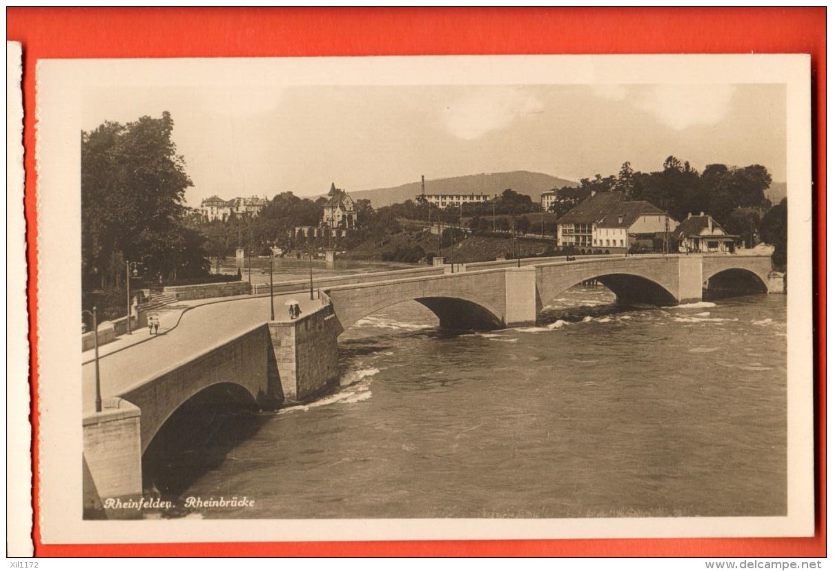 GAT-04  Rheinfelden, Rheinbrücke. Nicht Gelaufen. - Rheinfelden