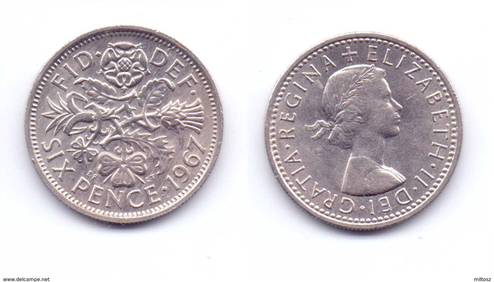 Great Britain 6 Pence 1967 - H. 6 Pence