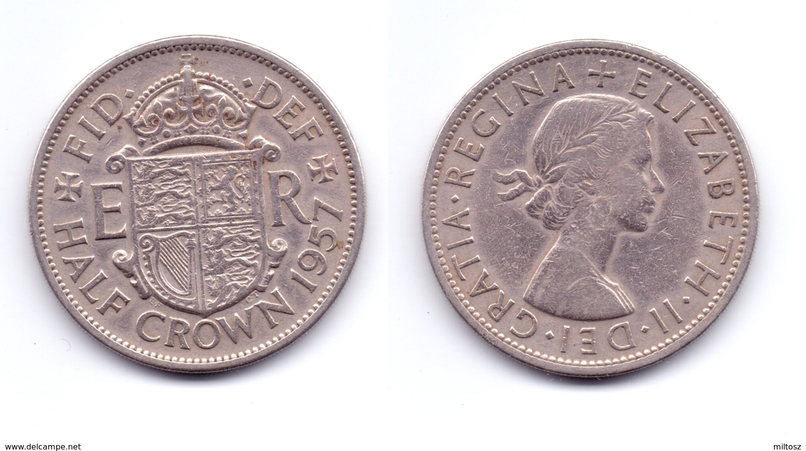 Great Britain 1/2 Crown 1957 - K. 1/2 Crown