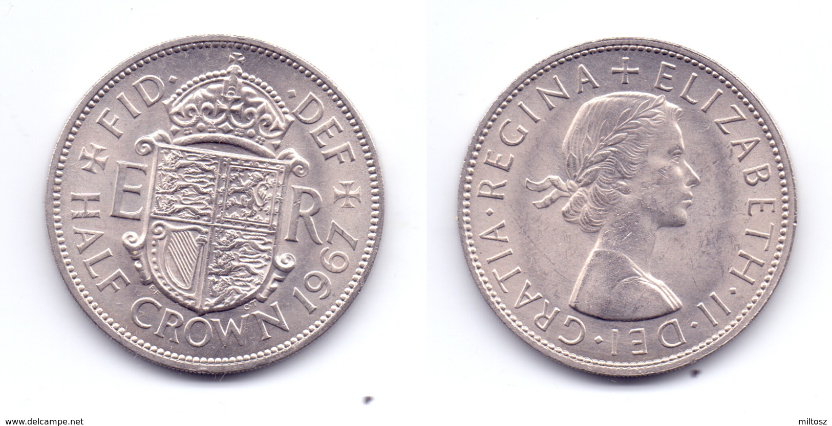 Great Britain 1/2 Crown 1967 - K. 1/2 Crown