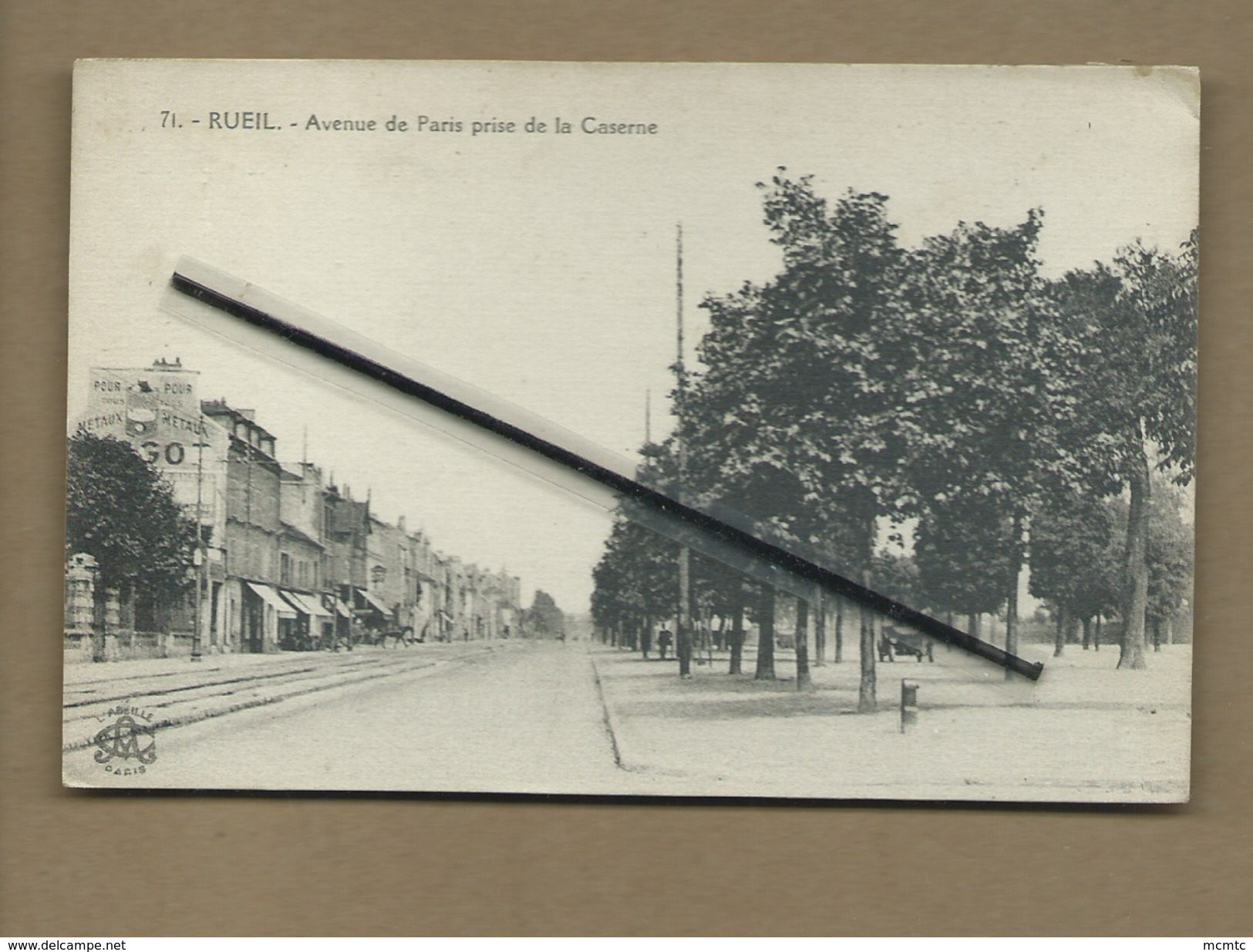 CPA - Rueil - Avenue De Paris Prise De La Caserne - Rueil Malmaison