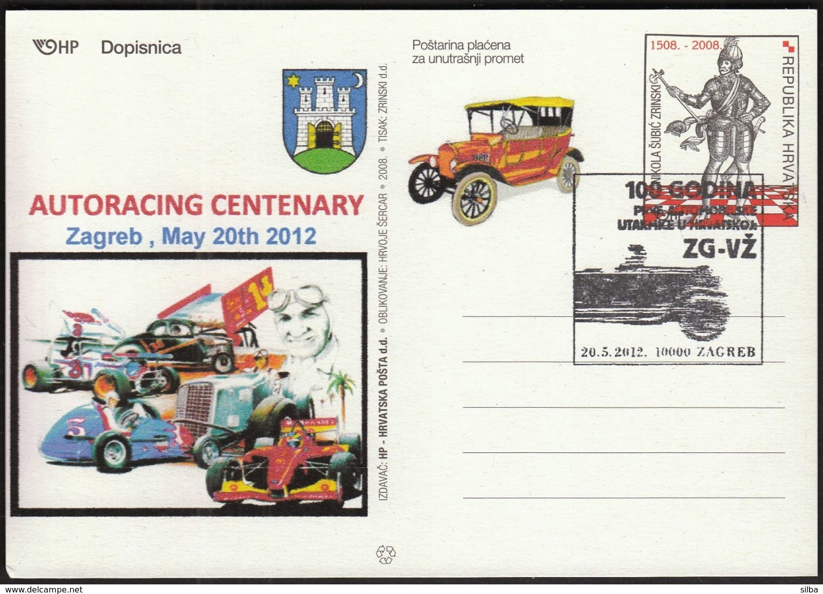 Croatia Zagreb 2012 / Cars / 100 Years Of The First Car Race In Croatia, Zagreb - Varazdin - Automobile