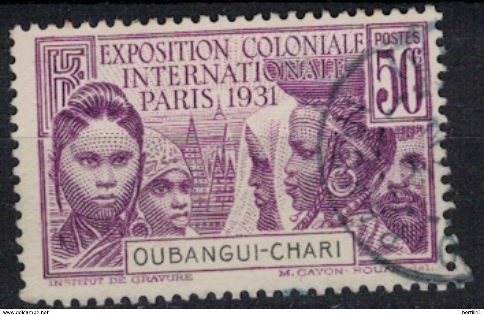 OUBANGUI          N°  YVERT      85   ( 1 )        OBLITERE       ( O   2/33 ) - Used Stamps