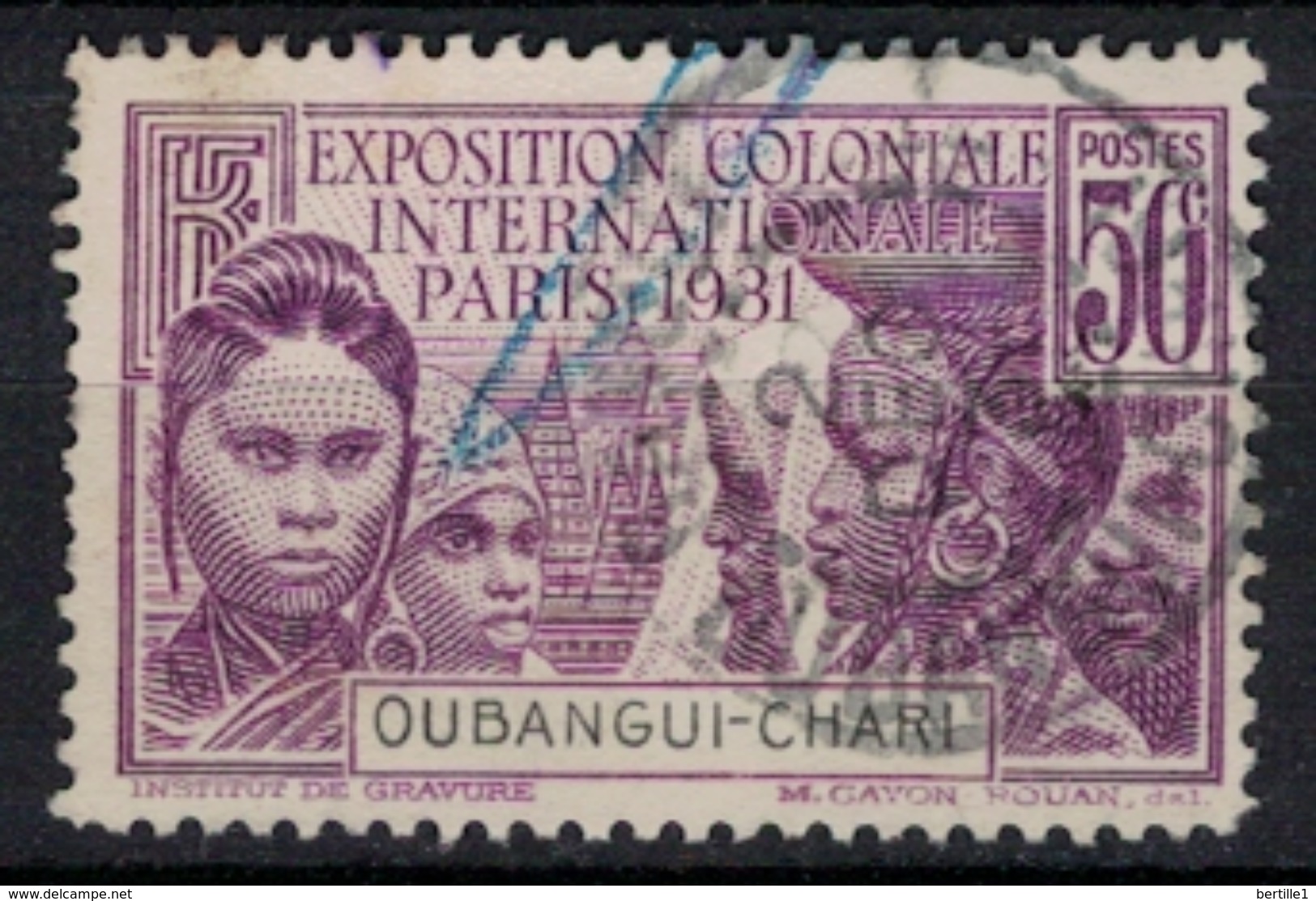 OUBANGUI          N°  YVERT      85   ( 6 )        OBLITERE       ( O   2/33 ) - Used Stamps
