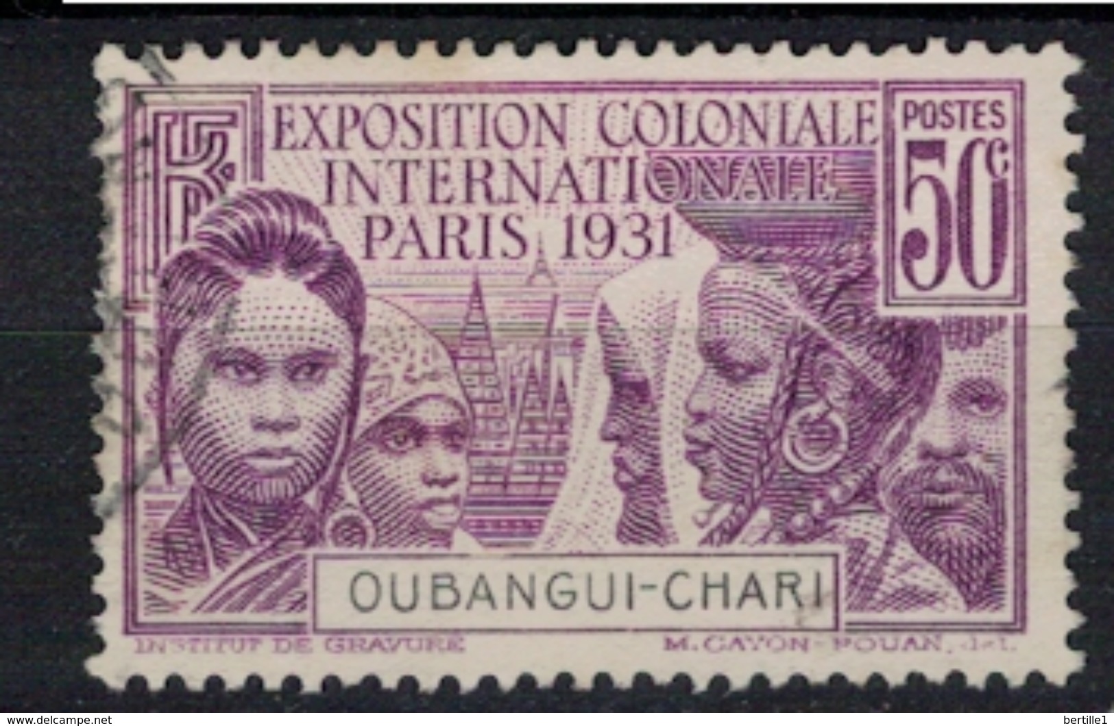 OUBANGUI          N°  YVERT      85   ( 9 )        OBLITERE       ( O   2/33 ) - Used Stamps