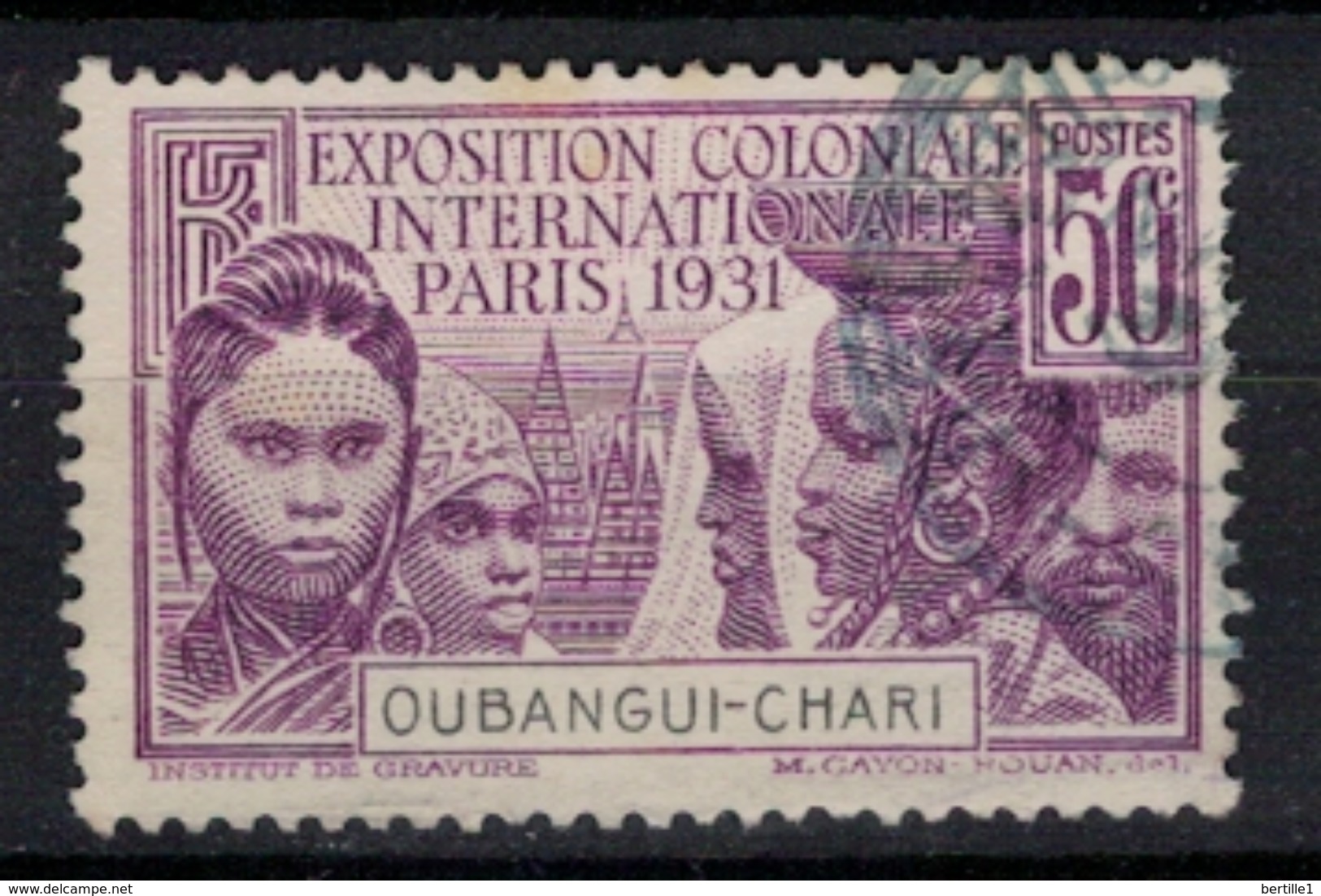 OUBANGUI          N°  YVERT      85   ( 13 )        OBLITERE       ( O   2/33 ) - Used Stamps