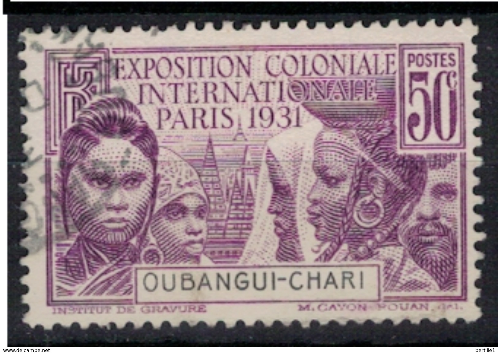 OUBANGUI          N°  YVERT      85   ( 20 )        OBLITERE       ( O   2/34 ) - Used Stamps