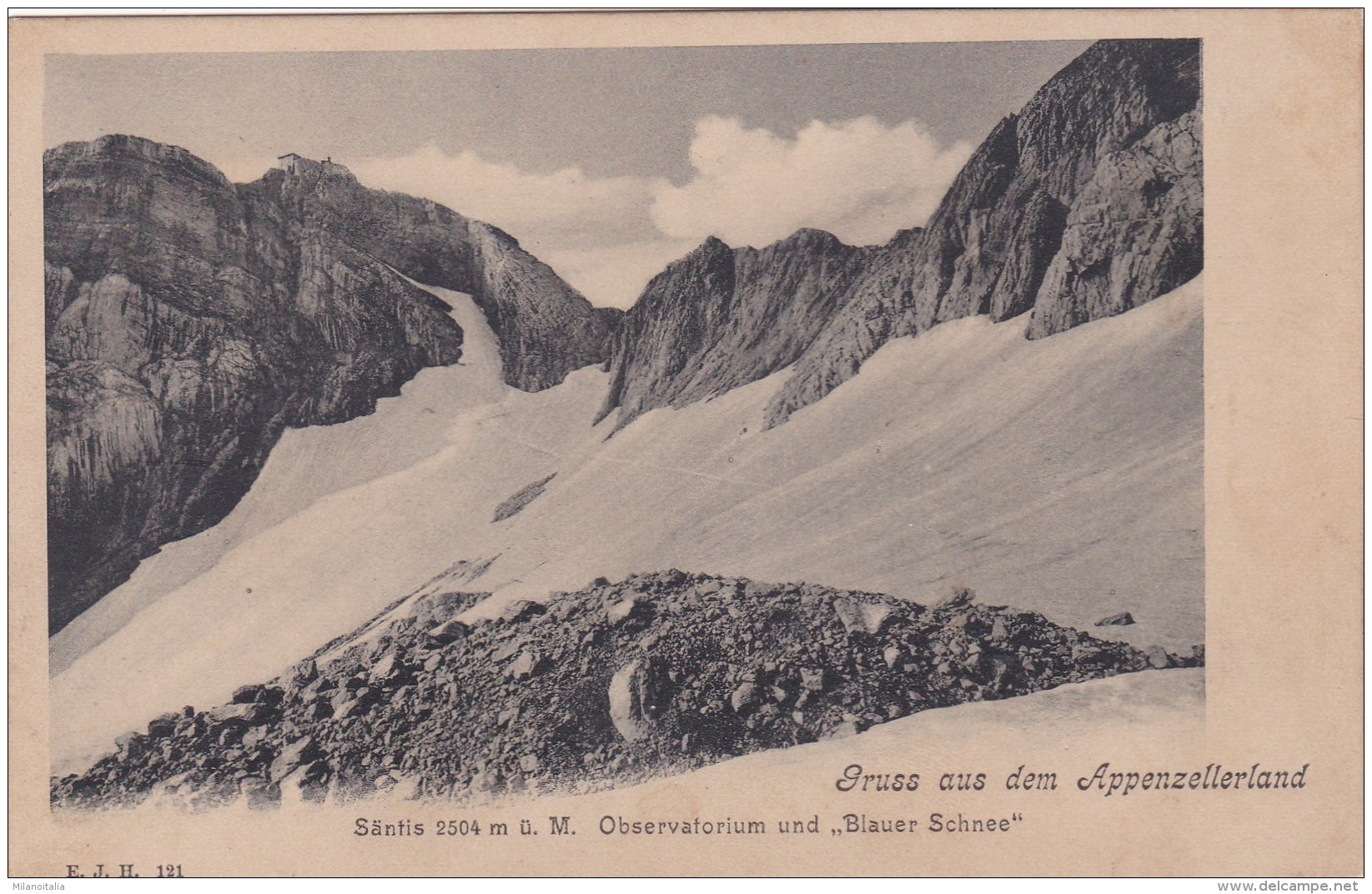 Gruss Aus Dem Appenzellerland - Säntis - Observatorium Und "Blauer Schnee" (121) - Appenzell