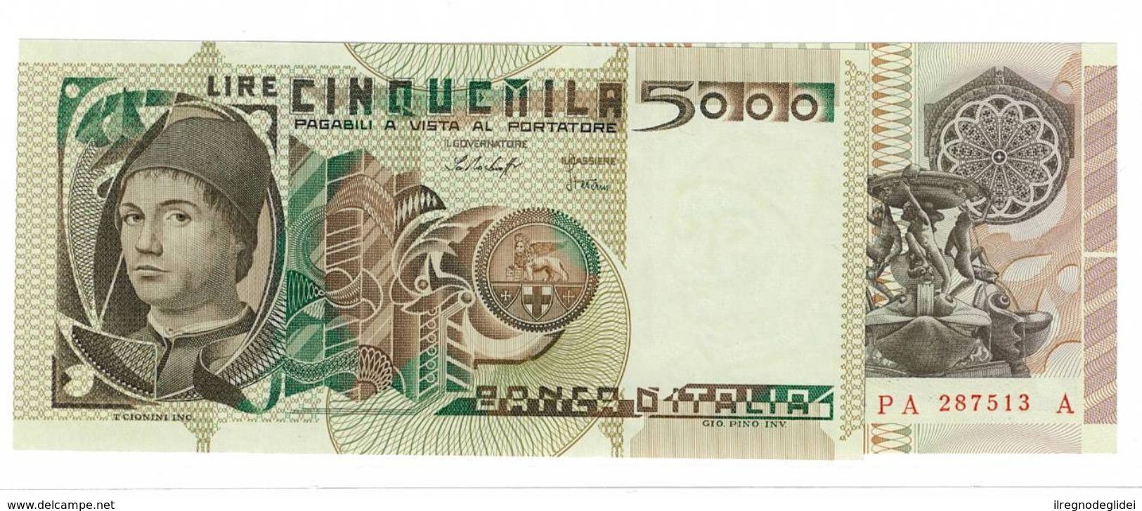 REPUBBLICA ITALIANA - 5000 LIRE ANTONELLO DA MESSINA-  FIOR DI STAMPA - DECR. 09/03/1979 - BAFFI - STEVANI  - PA287513A - 5000 Lire