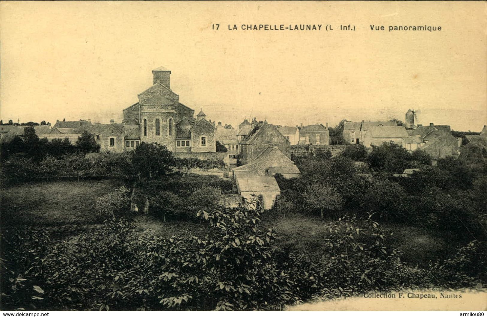 N°578 RRR LR IO LA CHAPELLE LAUNAY VUE PANORAMIQUE - La Chapelle Basse-Mer