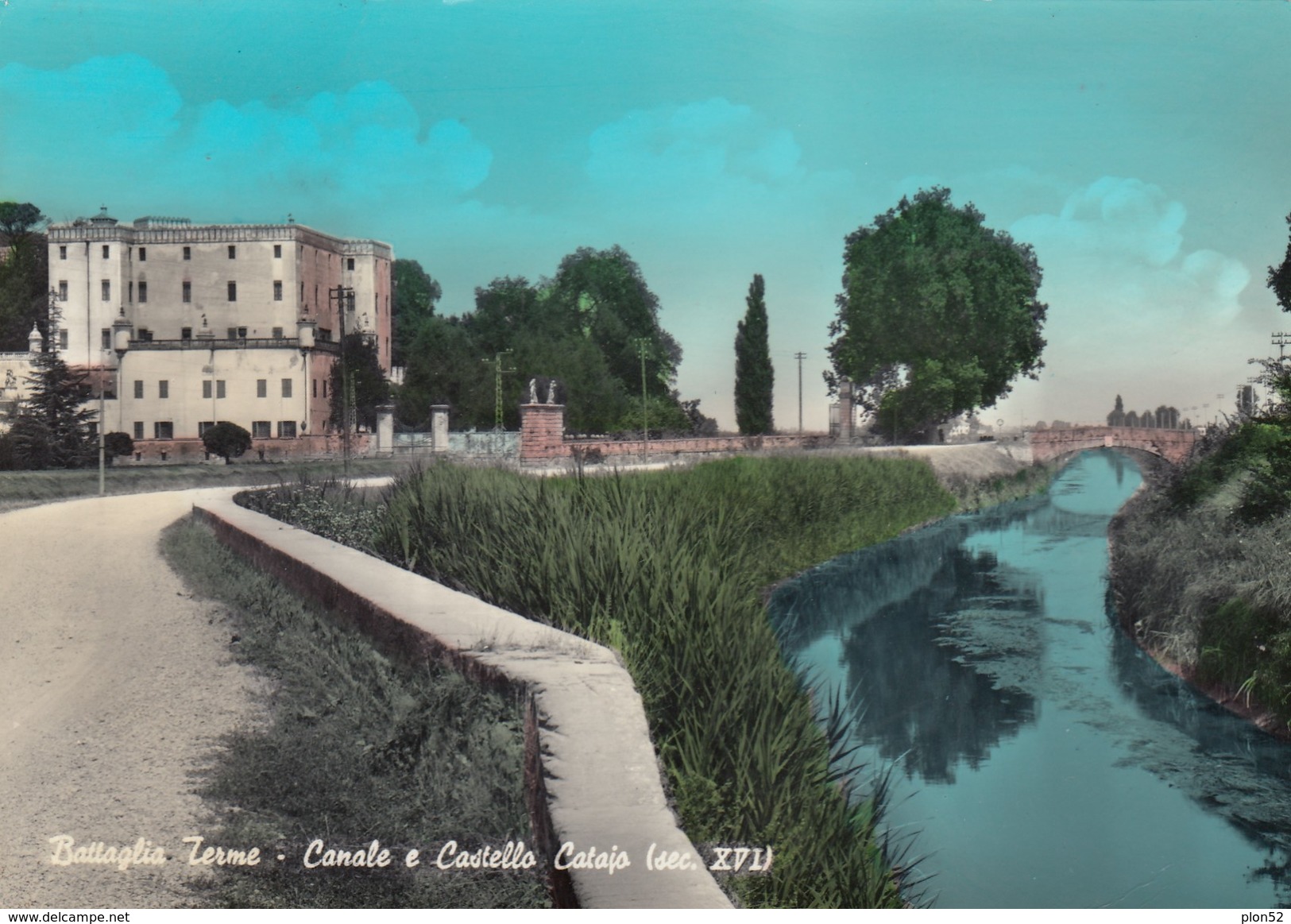 11443-BATTAGLIA TERME(PADOVA)-CANALE E CASTELLO DEL CATAJO-FG - Padova (Padua)