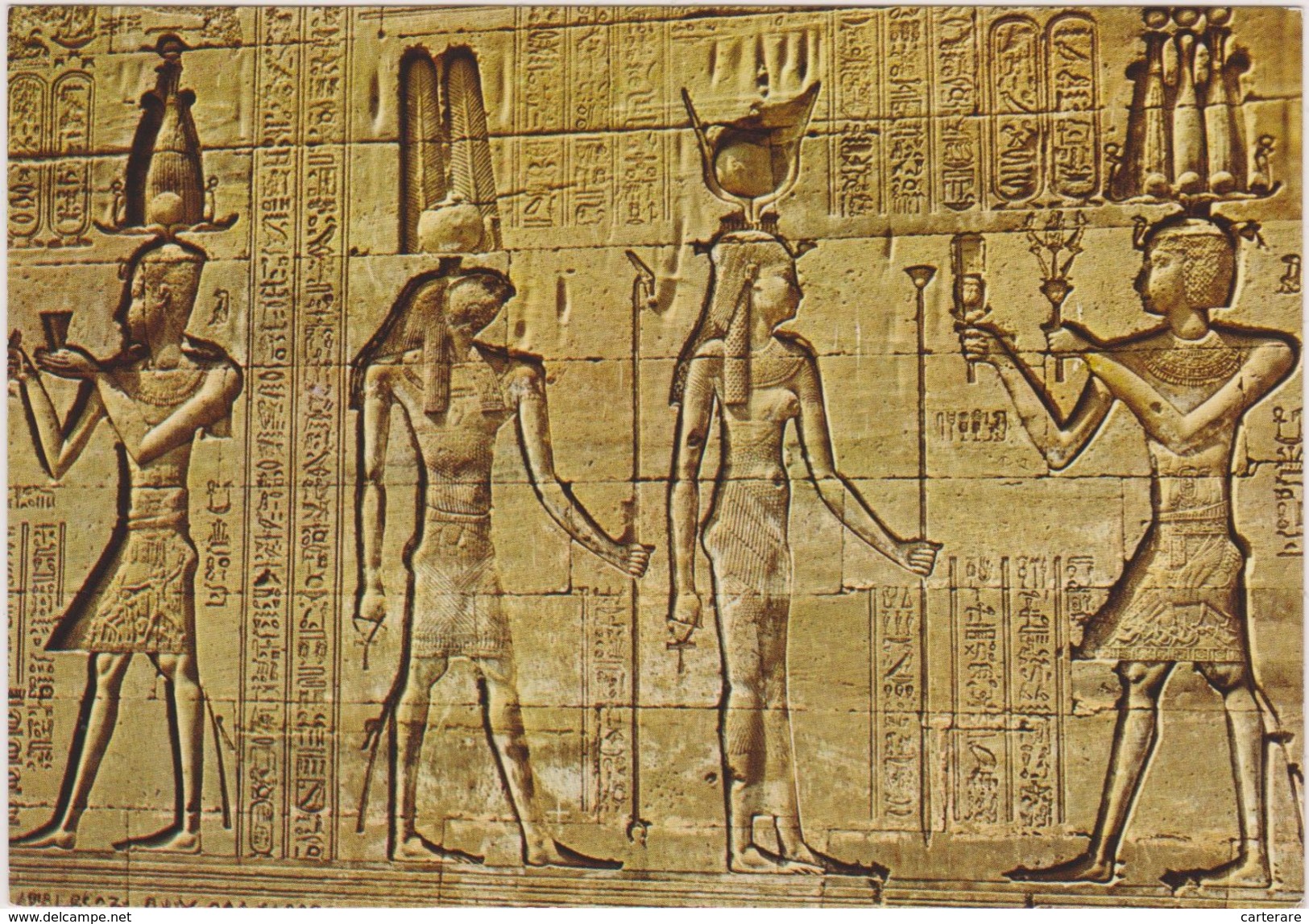 EGYPTE,EGYPT,AFRIQUE,AFRICA,prés LIBYE,DENDERA,TEMPLE HATOR - Other & Unclassified