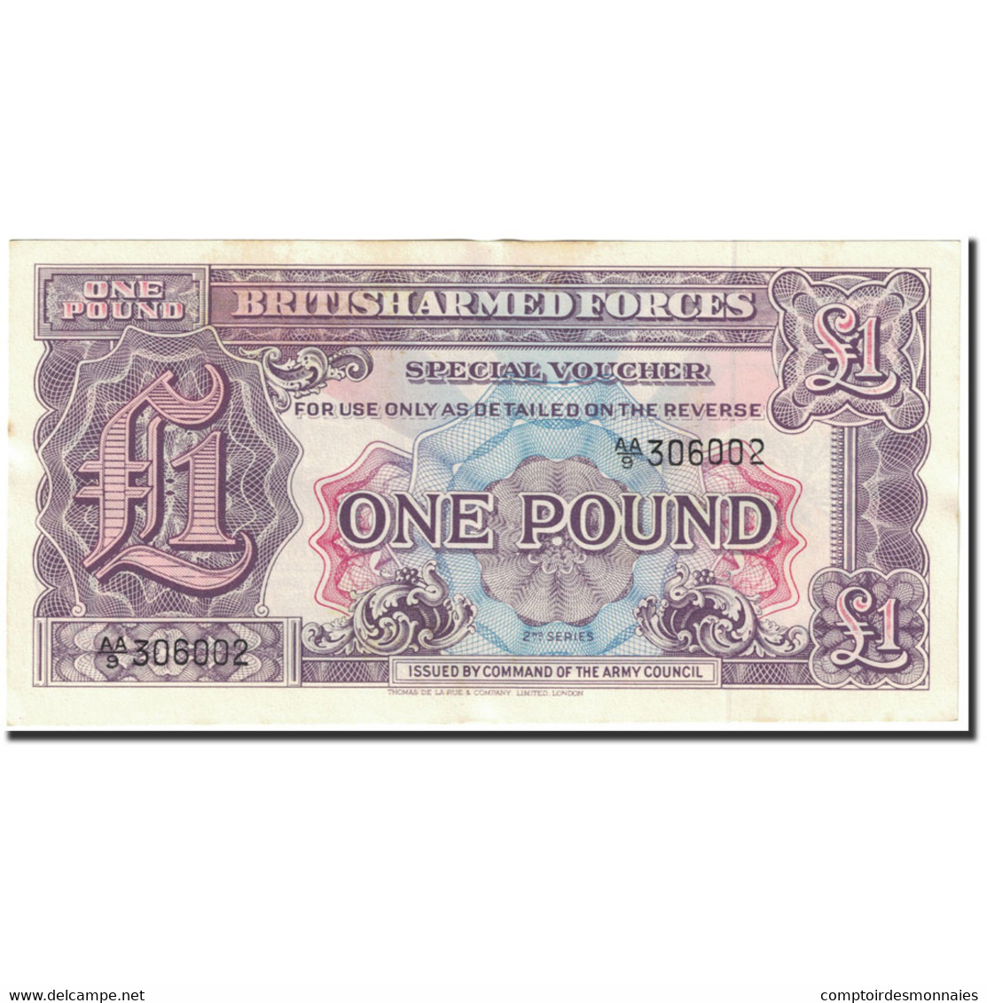 Billet, Grande-Bretagne, 1 Pound, 1948, Undated (1948), KM:M22a, SUP - Forze Armate Britanniche & Docuementi Speciali