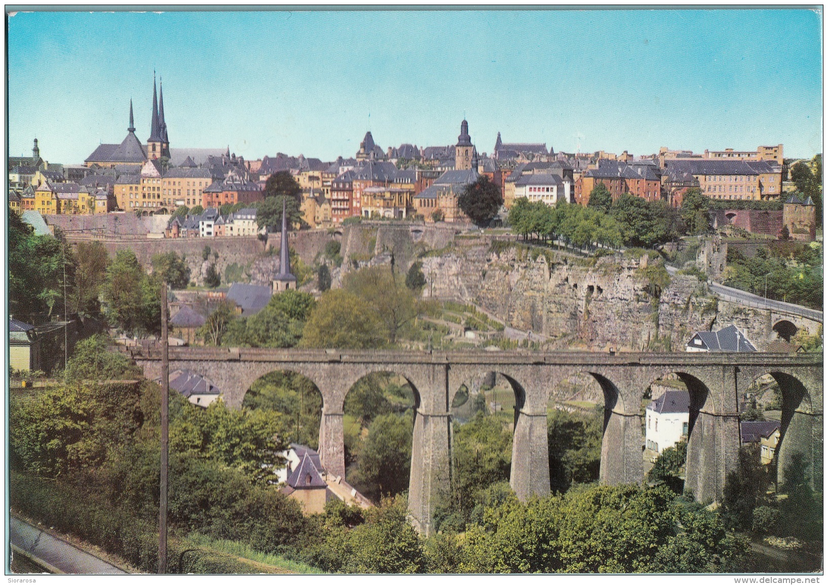 Luxembourg - Panorama De La Ville Haute - Lussemburgo - Città