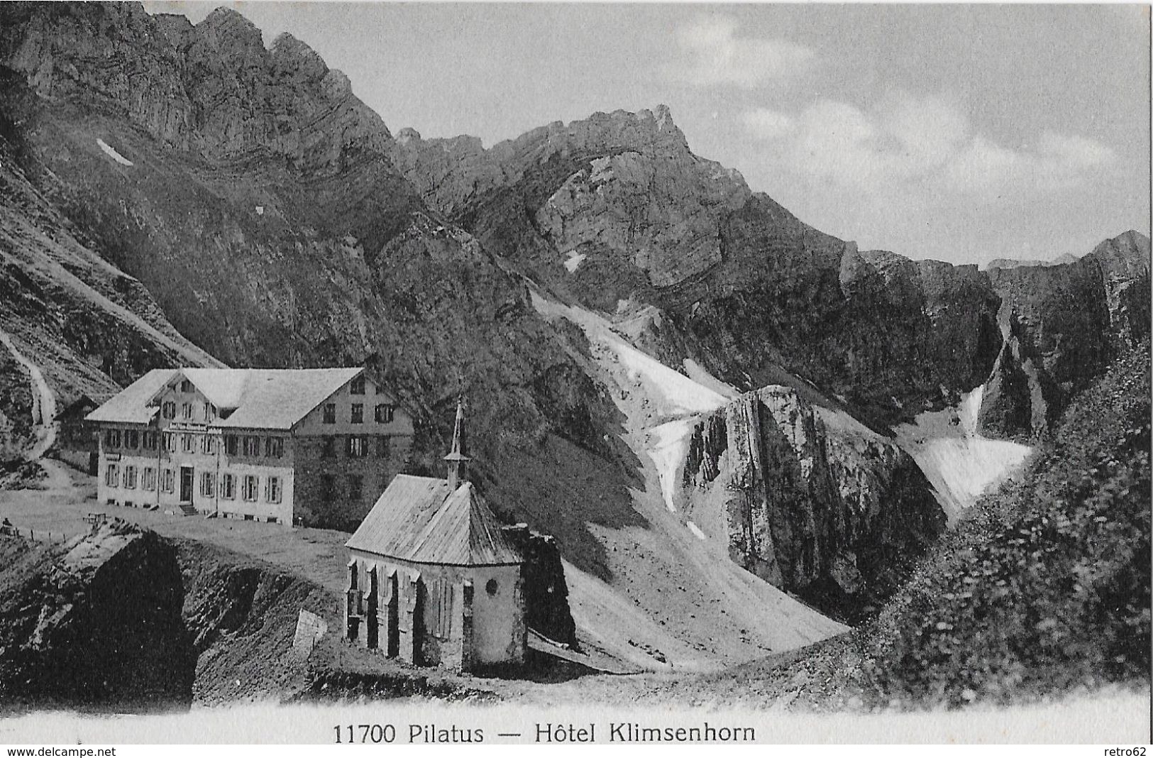 PILATUS → Hotel Klimsenhorn, Lichtdruck Ca.1910 - Other & Unclassified