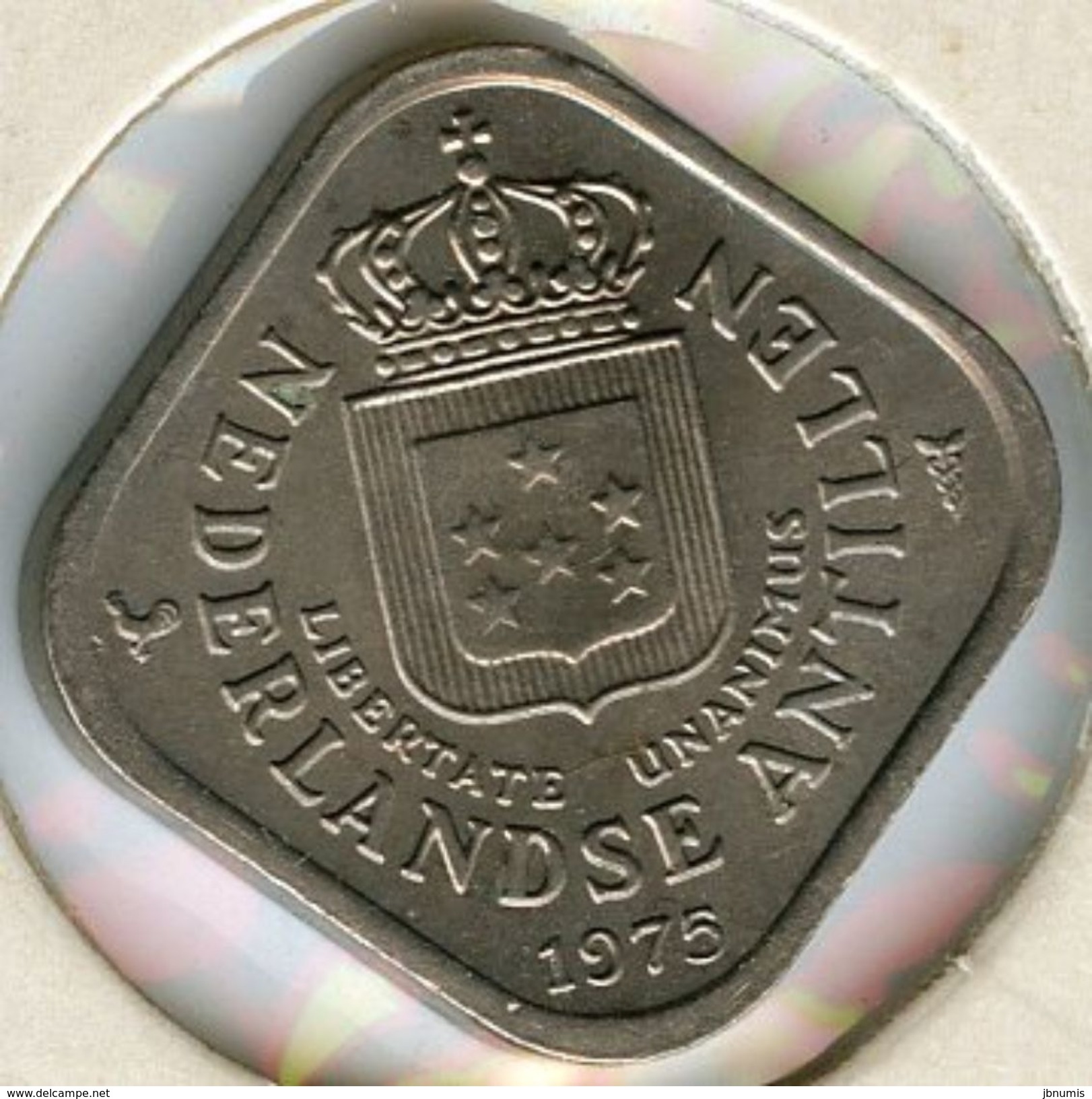 Antilles Neérlandaises Netherlands Antilles 5 Cents 1975 KM 13 - Niederländische Antillen