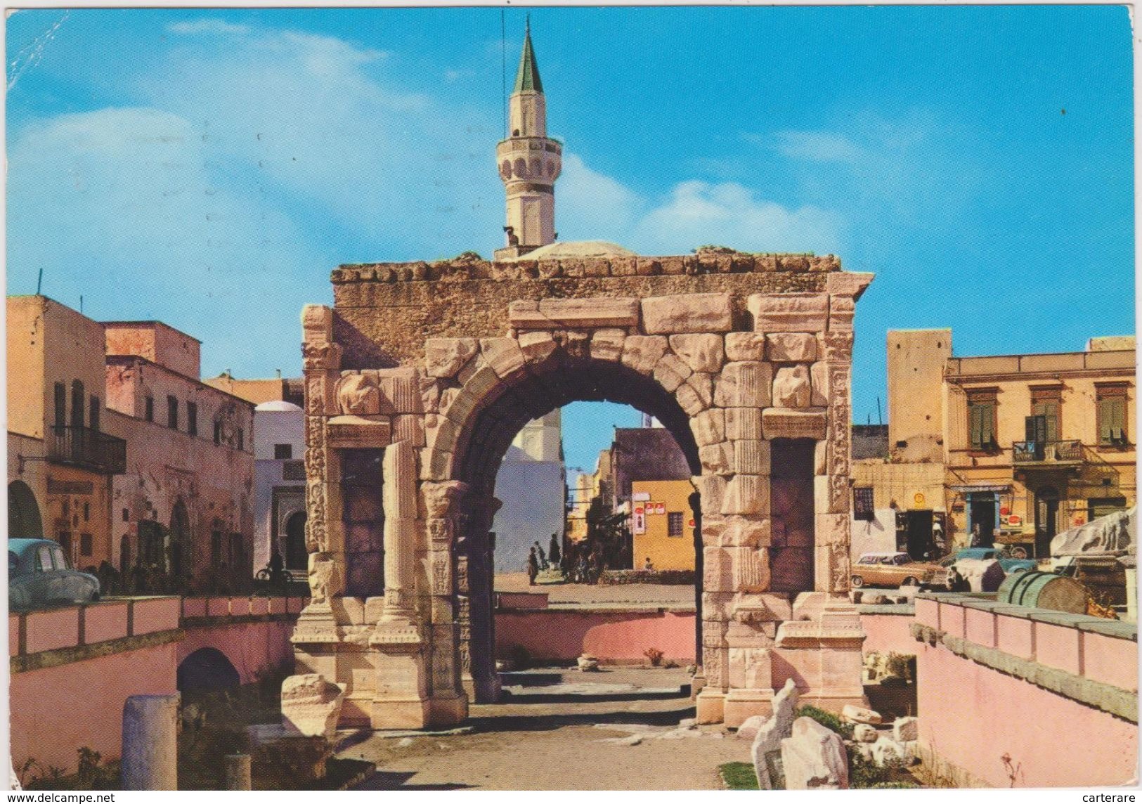 AFRIQUE,AFRICA,LIBYE,LIBYA,TRIPOLI,ARCO,ARCHE,ARCH,TIMBRE - Libye