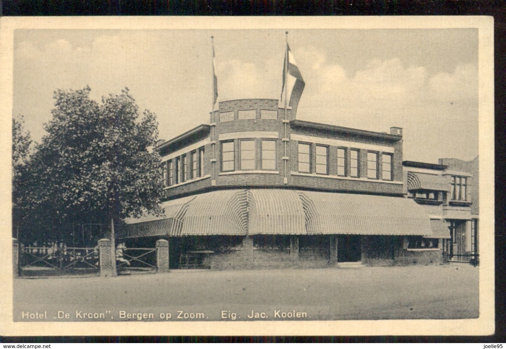 Bergen Op Zoom - Hotel De Kroon - Jac Koolen - 1930 - Bergen Op Zoom