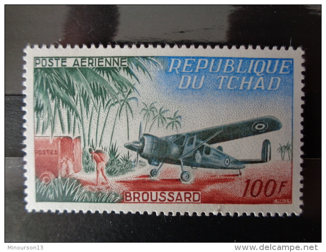 TCHAD 1963 P.A  Y&amp;T N° 12 ** -  BROUSSARD - Chad (1960-...)