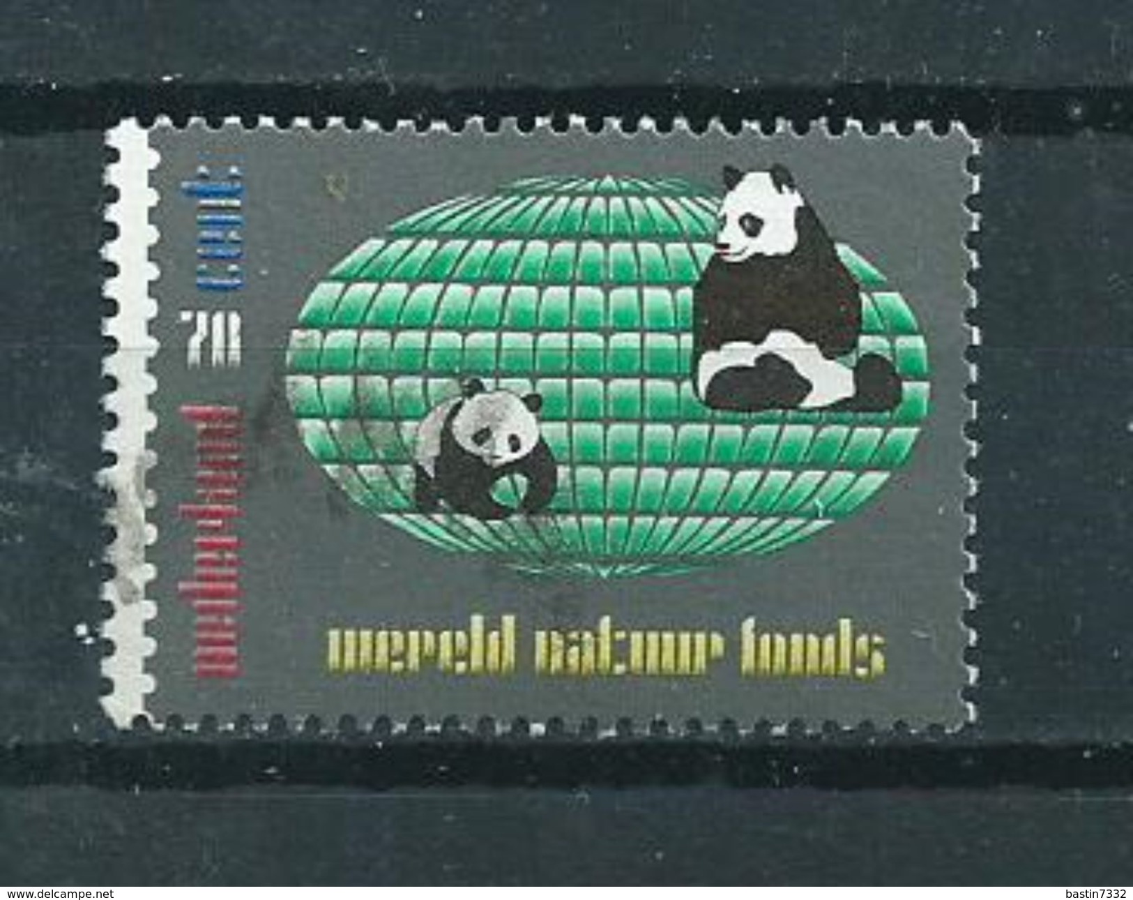 1984 Netherlands Panda Bear Used/gebruikt/oblitere - Gebruikt
