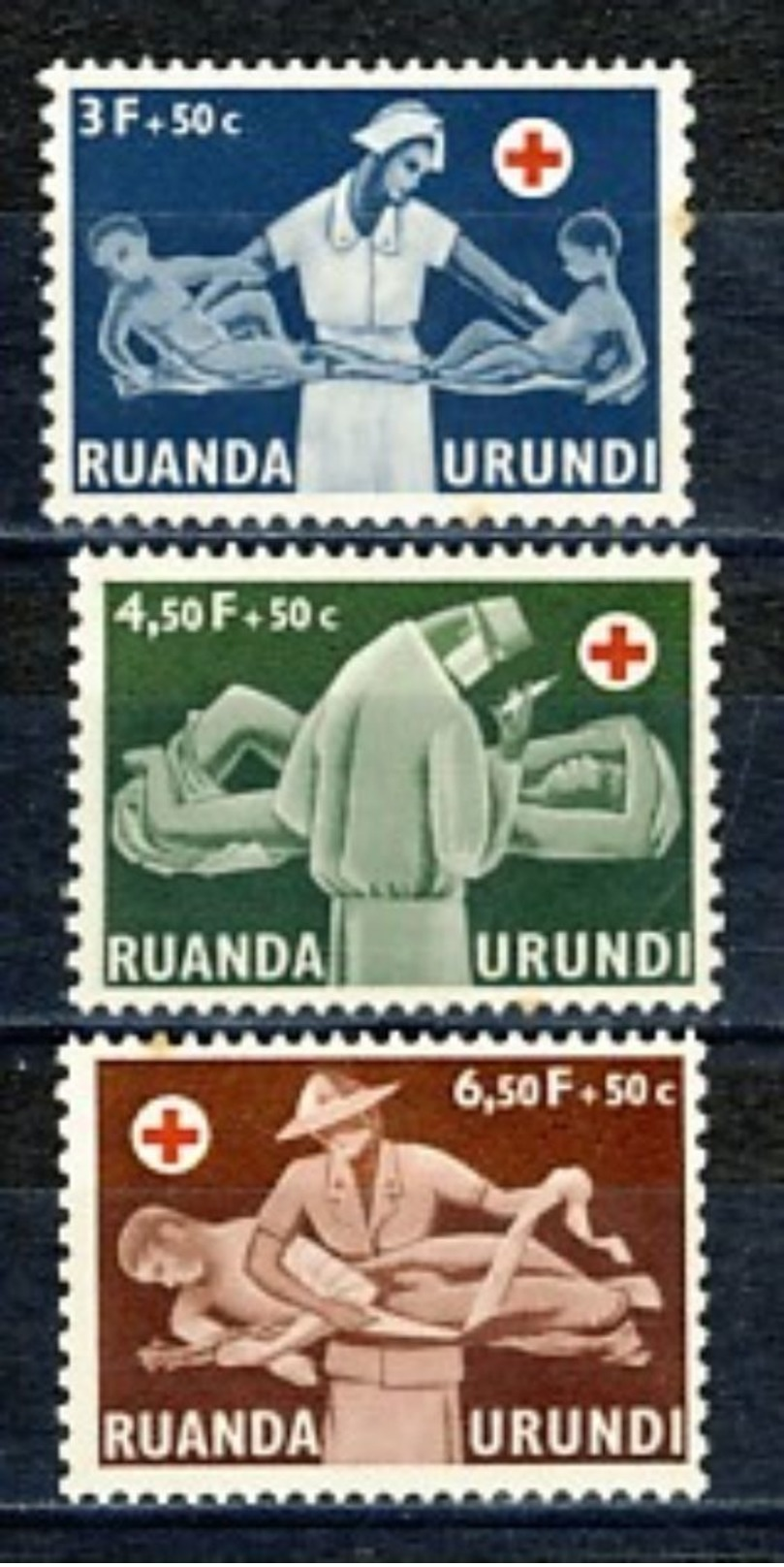 Ruanda - Urundi Nr 202-204    Neufs - Postfris - MNH  (XX) - Nuevos