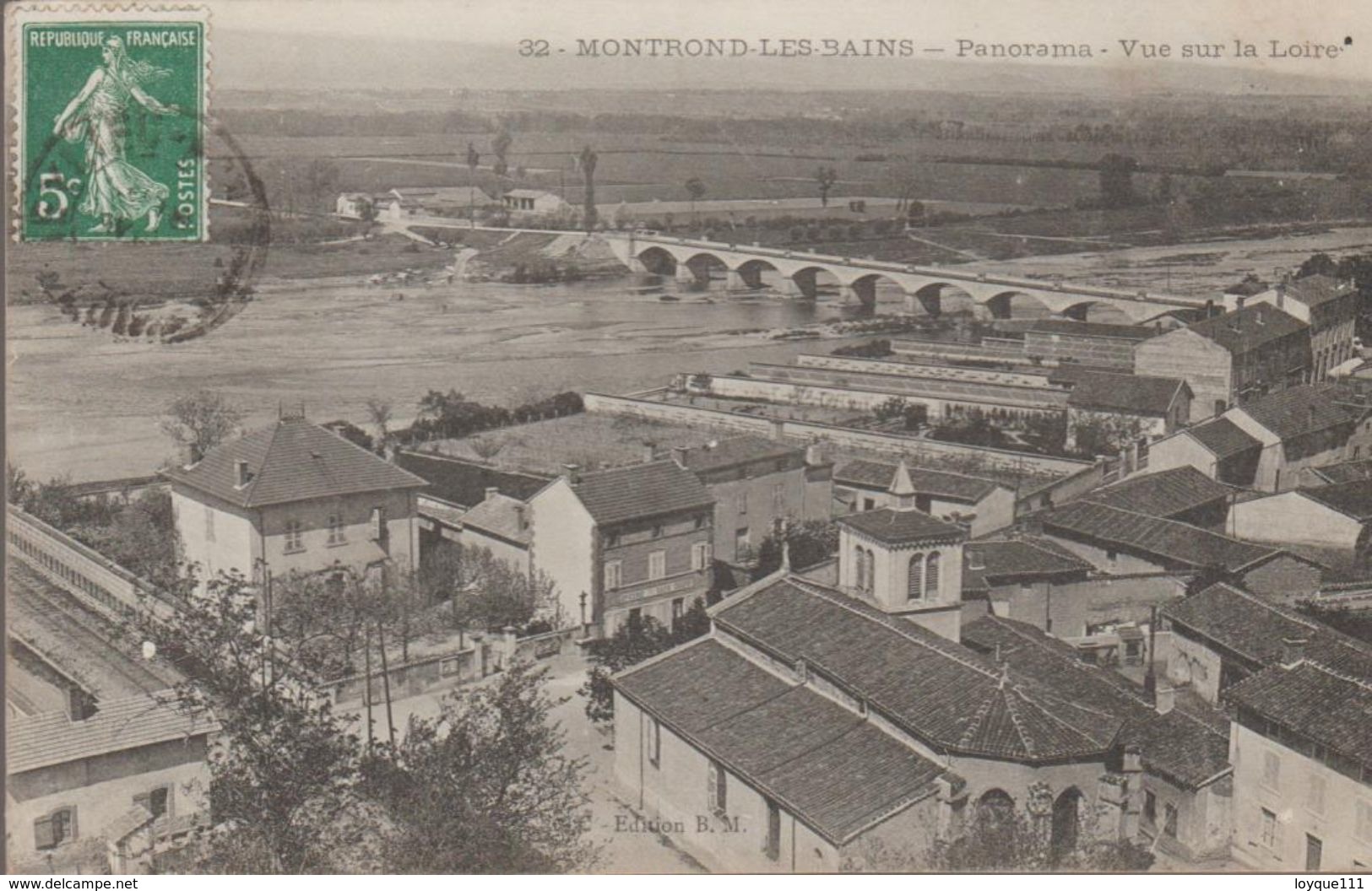 32. Montrond Les Bains (loire) Panorama- Vue Sur La Loire - Firminy