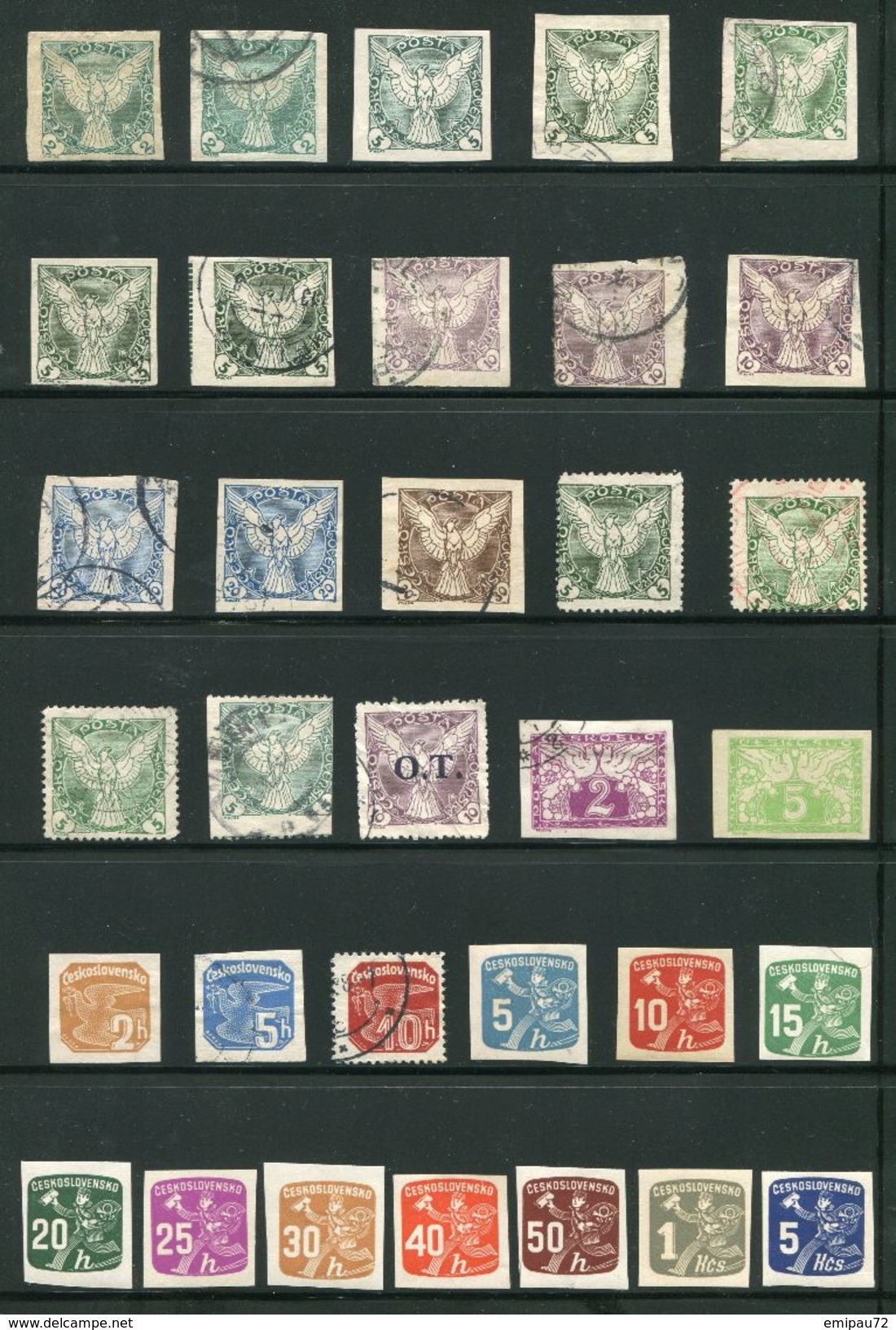 TCHECOSLOVAQUIE- Lot De Timbres Pour Journaux, Neufs Avec Charnière * Ou Oblitérés - Newspaper Stamps