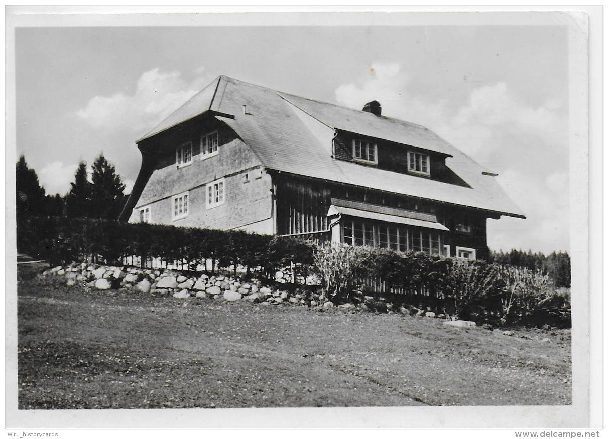 AK 0818  Evangelisches Ferienheim Falkau ( Altglashütten ) - Verlag Manias &amp; Cie Ca. Um 1950 - Feldberg