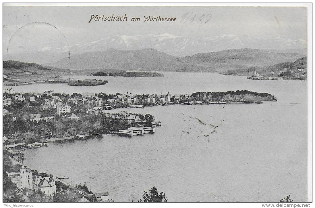 AK 0819  Pörtschach Am Wörthersee - Verlag Schleich Nachf. Um 1909 - Pörtschach