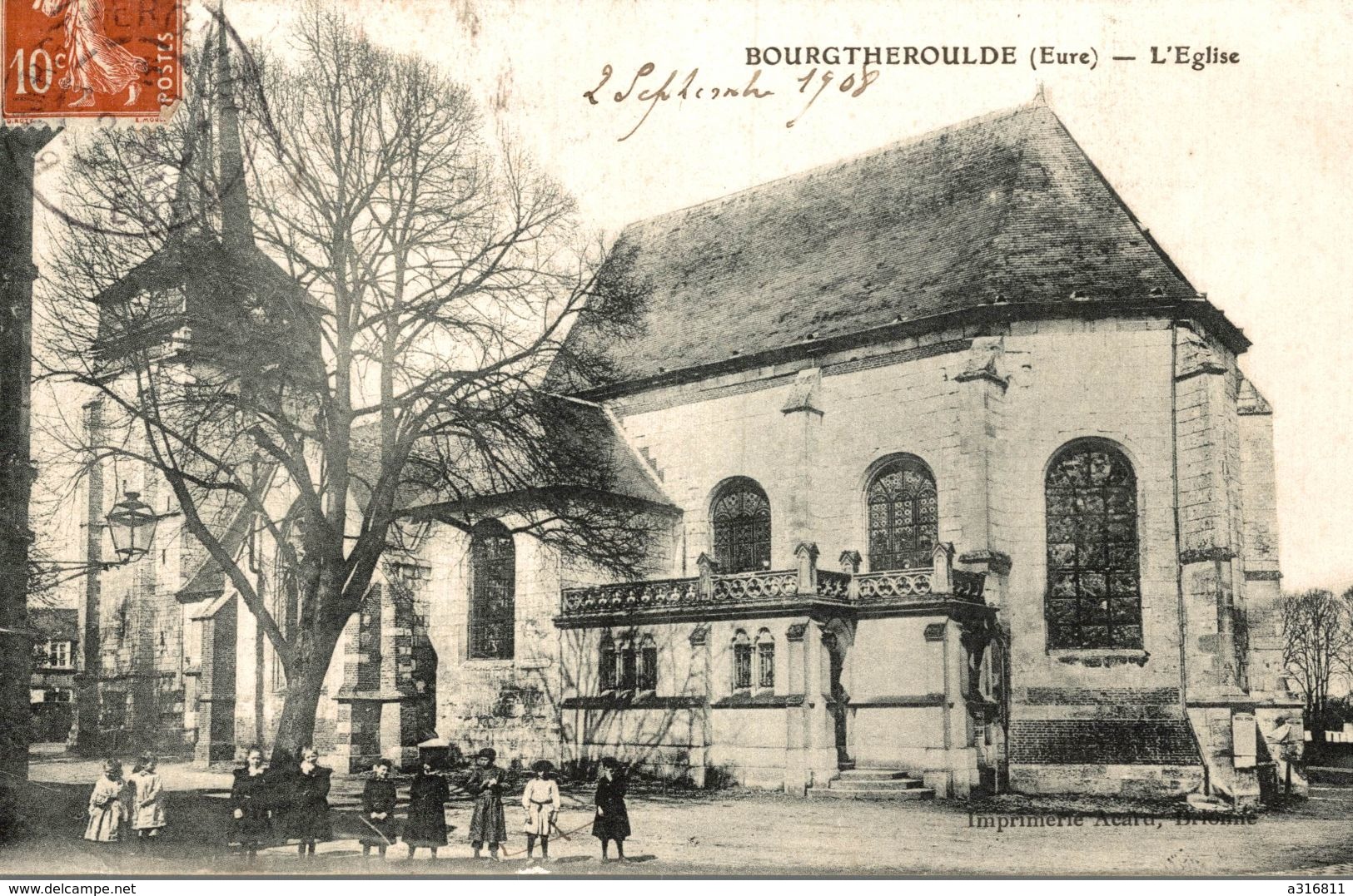 BOURGTHEROULDE  L EGLISE - Bourgtheroulde