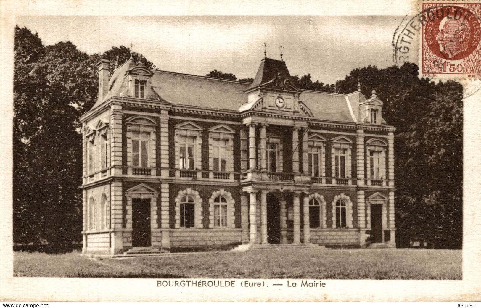 BOURGTHEROULDE  LA MAIRIE - Bourgtheroulde