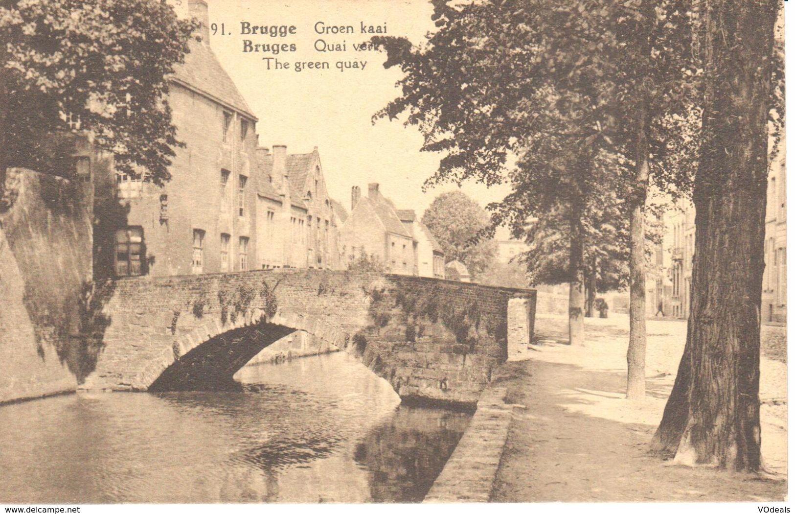 Bruges - Brugge - CPA - Quai Vert - Groen Kaai - Brugge