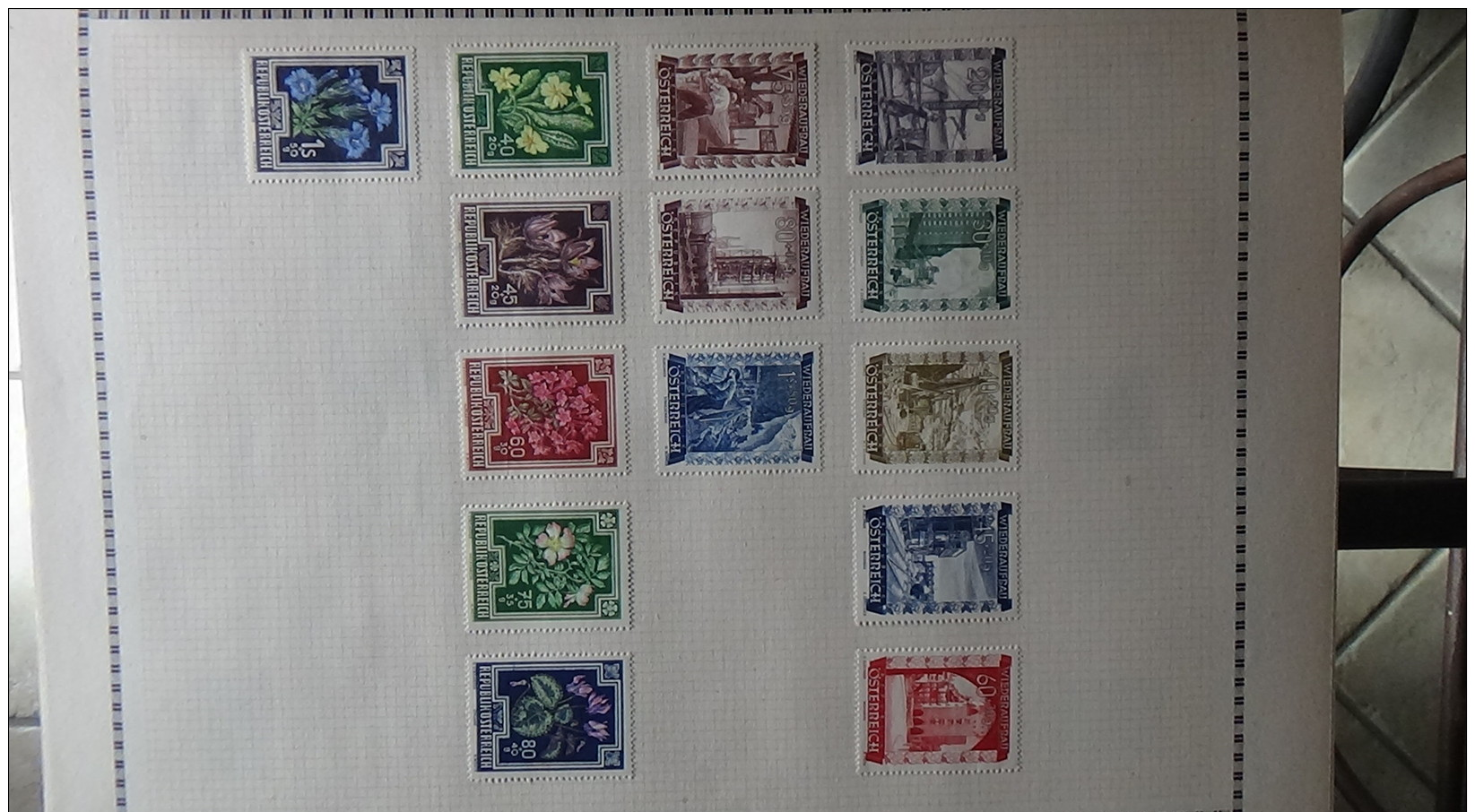 Album de 1ers  timbres oblitérés du monde (qqs **) Voir commentaires !!!