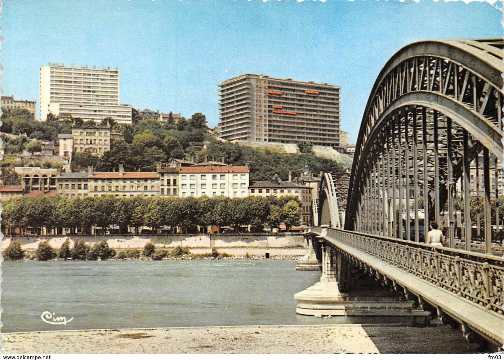 Lyon Et Caluire Pont De La Boucle Et Saint Clair Et Croix Rousse Cim 164 - Autres & Non Classés