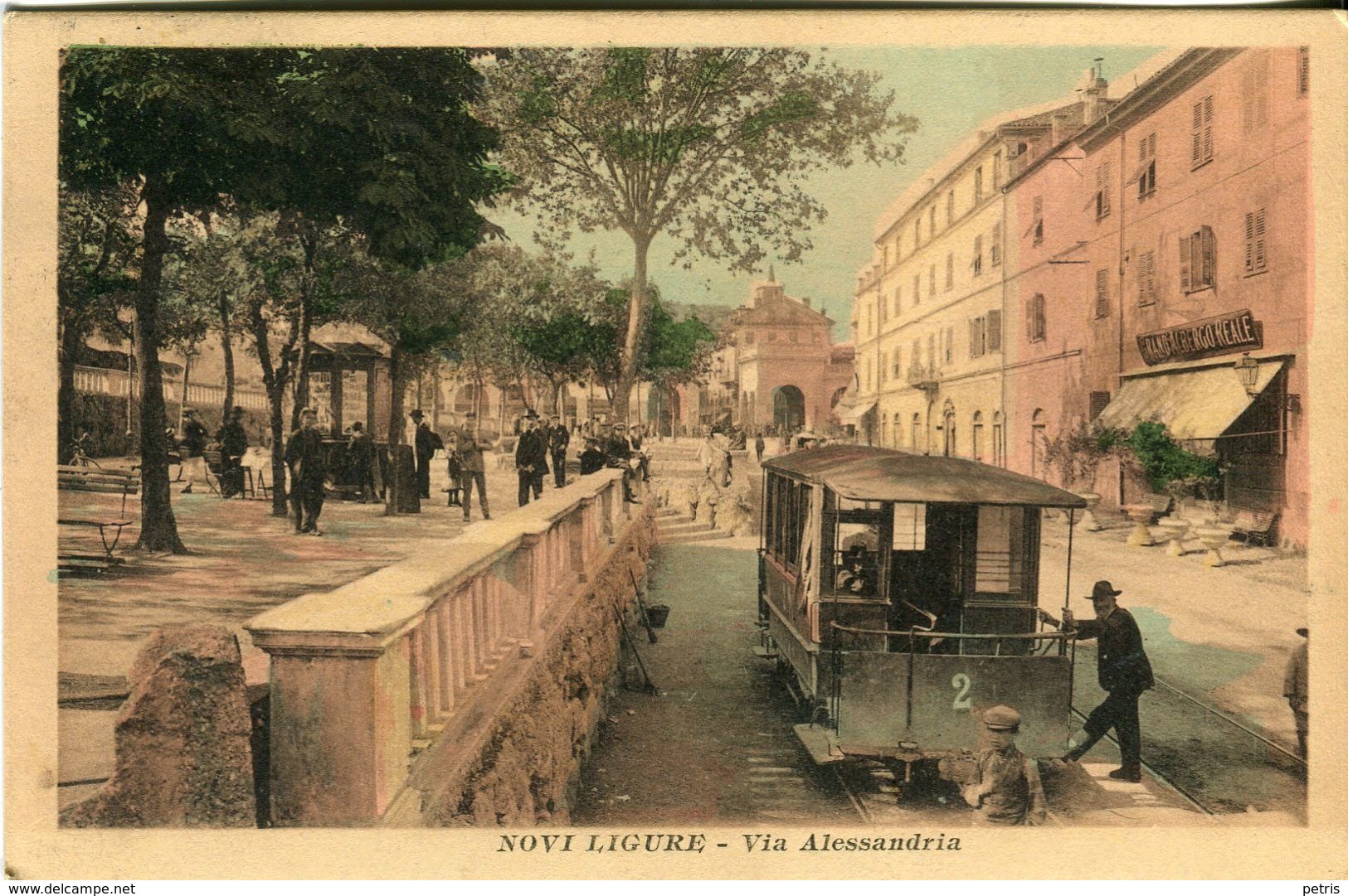 Novi Ligure. Via Alessandria, 1915 - Lot.1350 - Alessandria