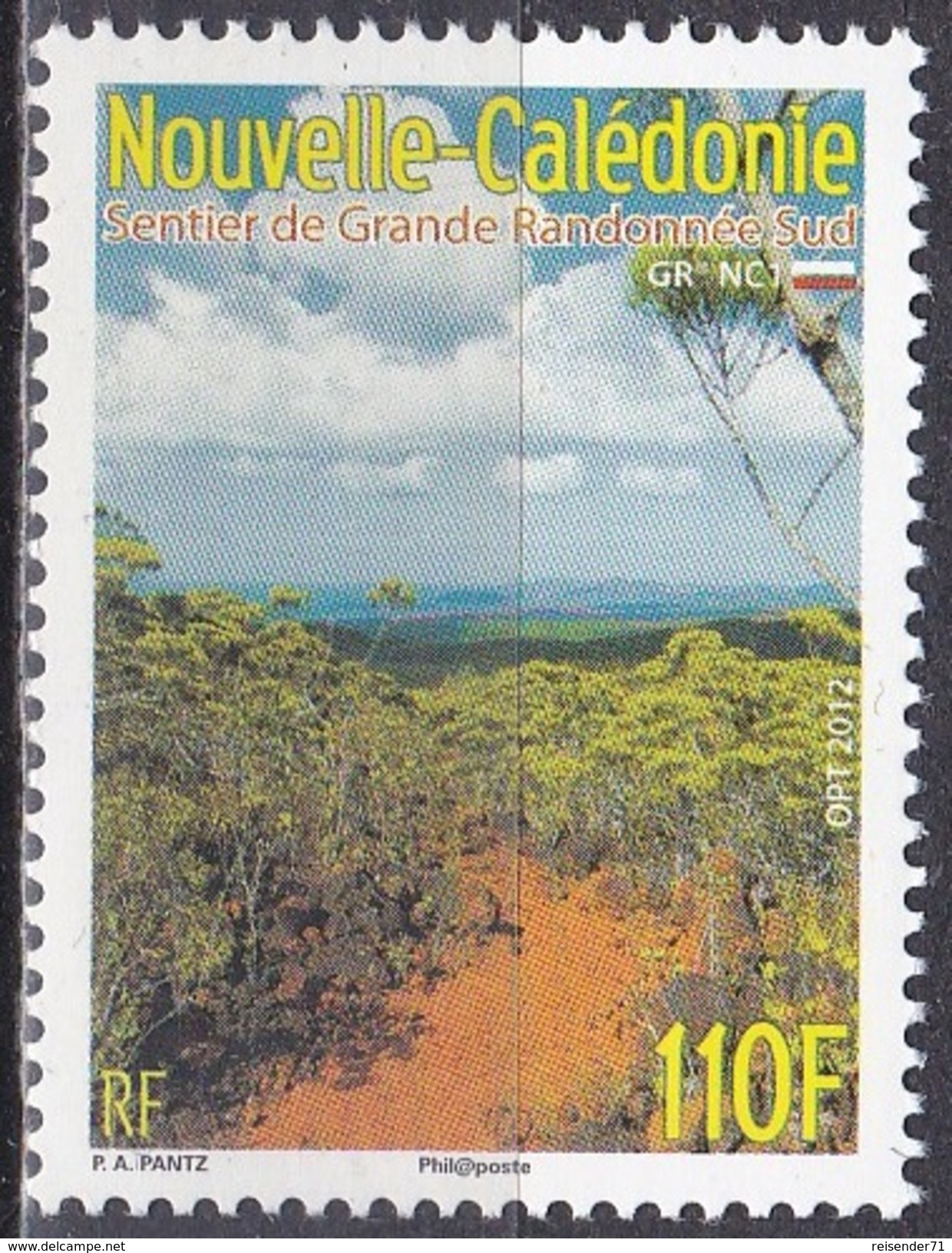 Neukaledonien New Caledonia 2012 Gesundheit Health Sport Bewegung Wandern Hike Landschaft, Mi. 1578 ** - Ungebraucht