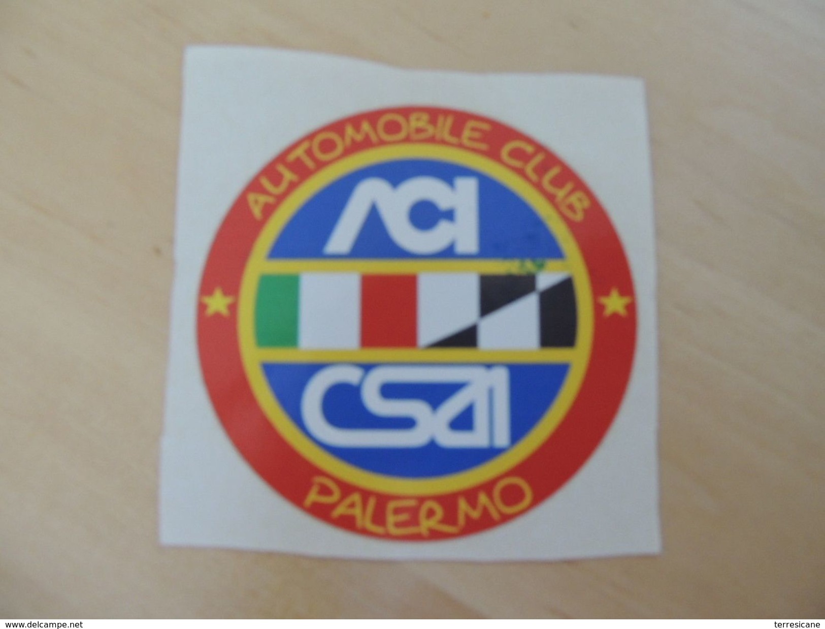 X Adesivo Stiker Etiqueta Tuning ACI CSAI - Rallye (Rally) Plates