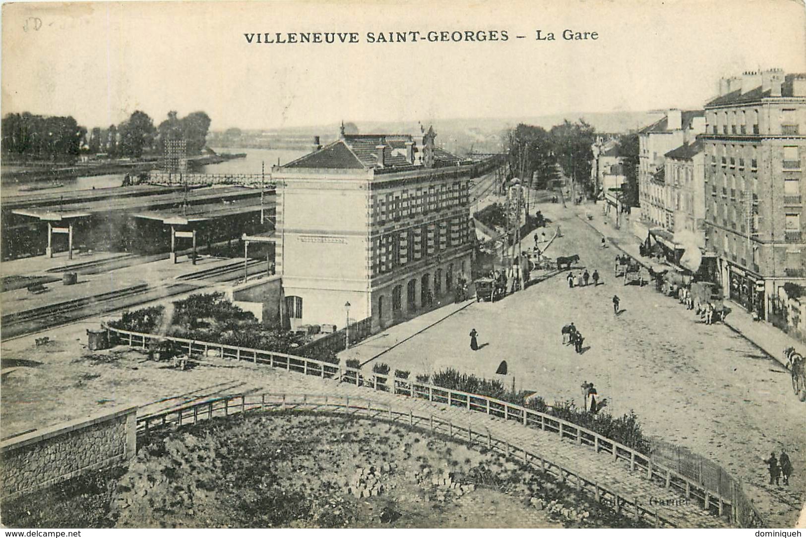 Lot de 50 CPA de Villeneuve-Saint-Georges 94 Plusieurs animations