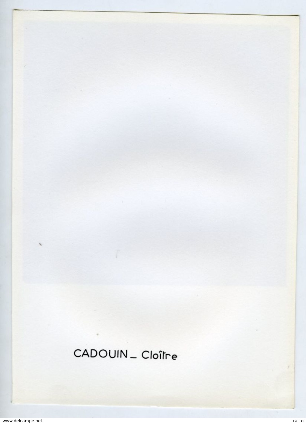 CADOUIN Cloitre Vers 1960 DORDOGNE 24 GRANDE PHOTO - Places